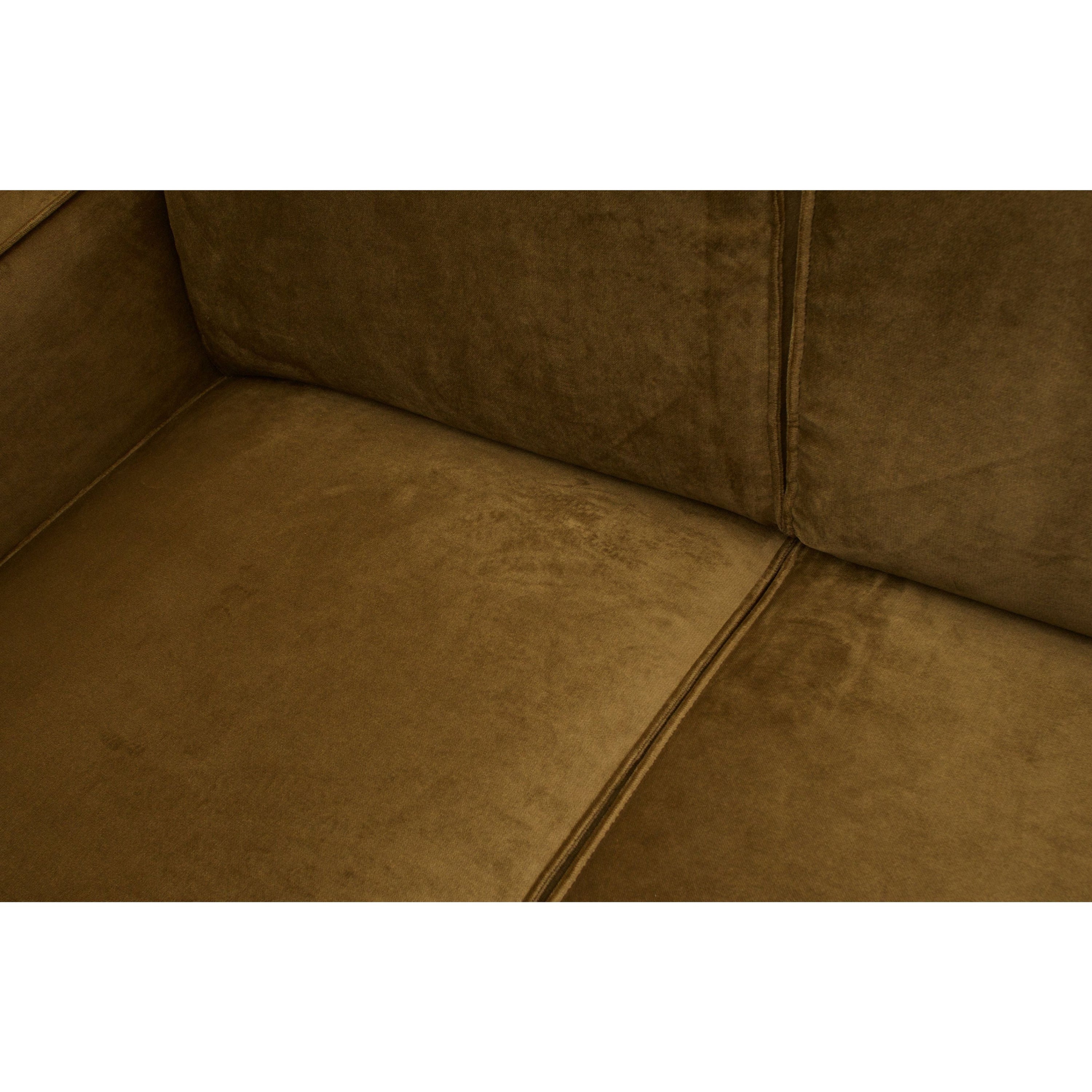 Kampinė sofa "STATEMENT", dešinė pusė, medaus spalva