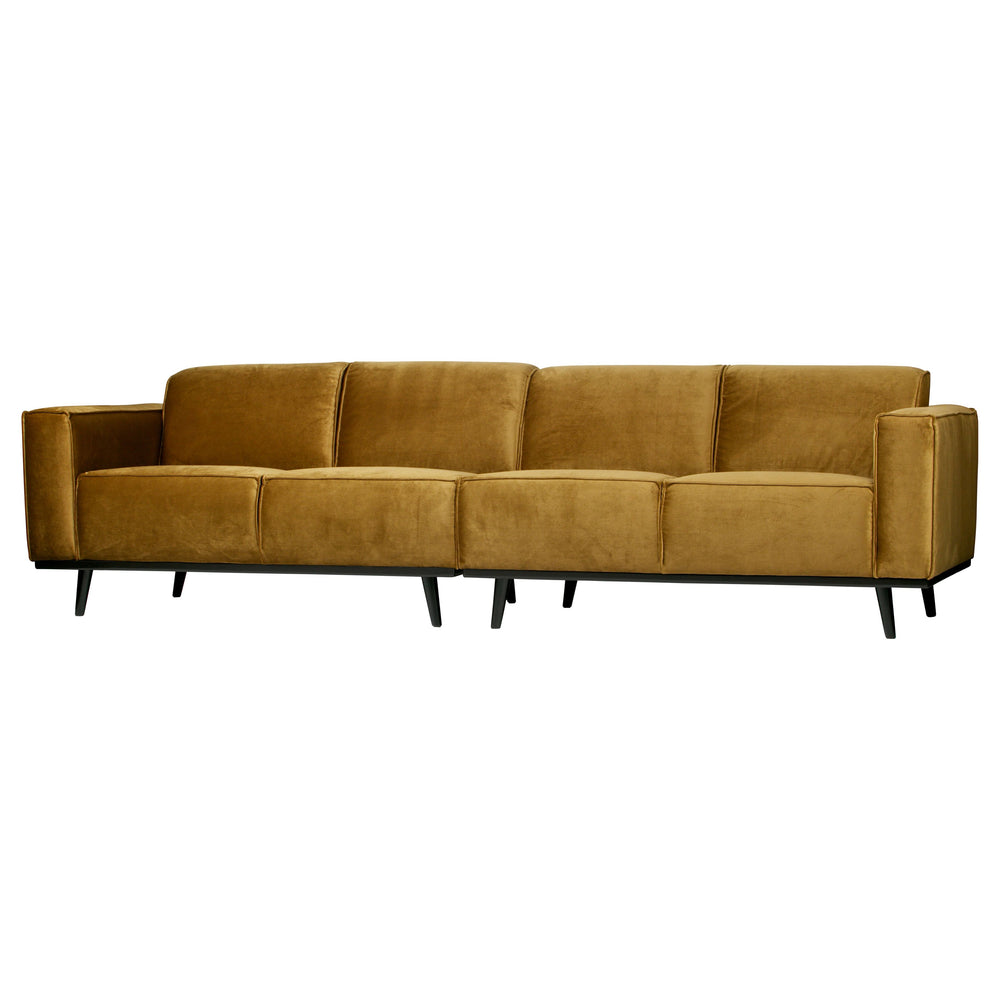 Sofa "STATEMENT", keturvietė, medaus spalva