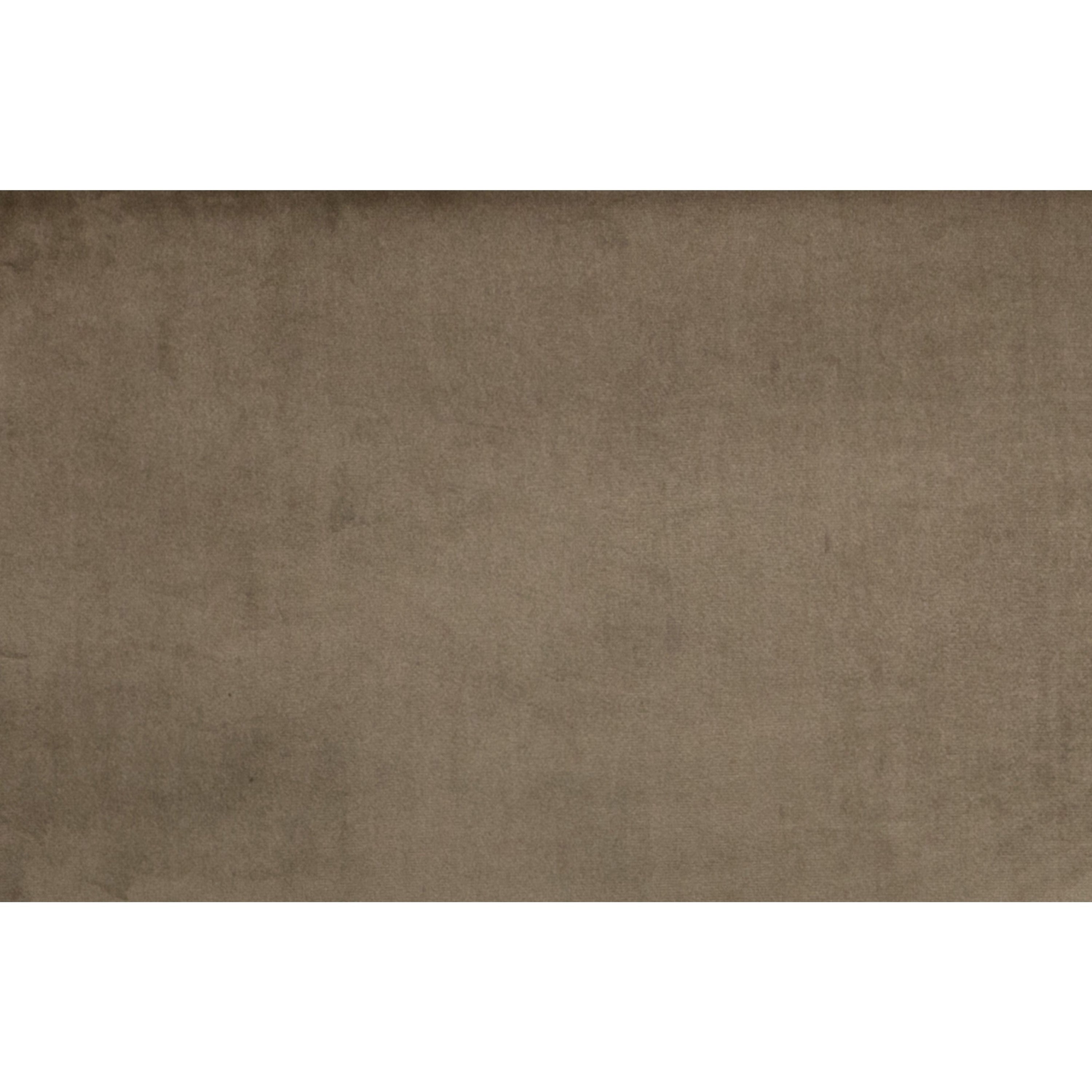 Fotelis STATEMENT, aksomas, taupe