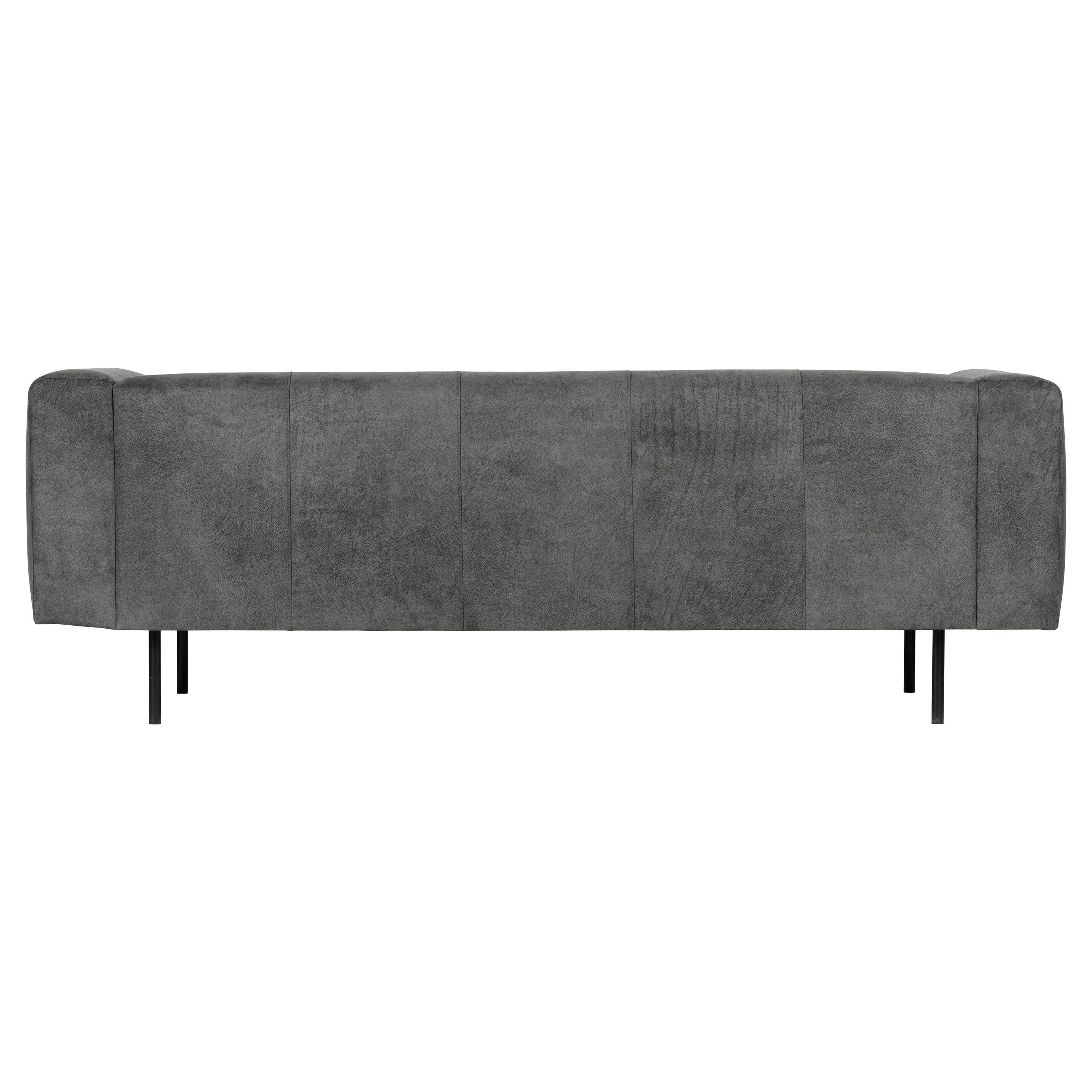 "Skin" 2,5 vietų sofa, 213 cm,  tamsiai pilka