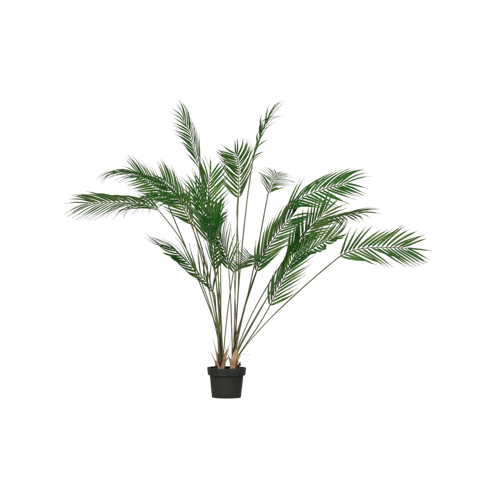 "PALM" dirbtinis augalas su vazonu, žalia spalva, 110 cm