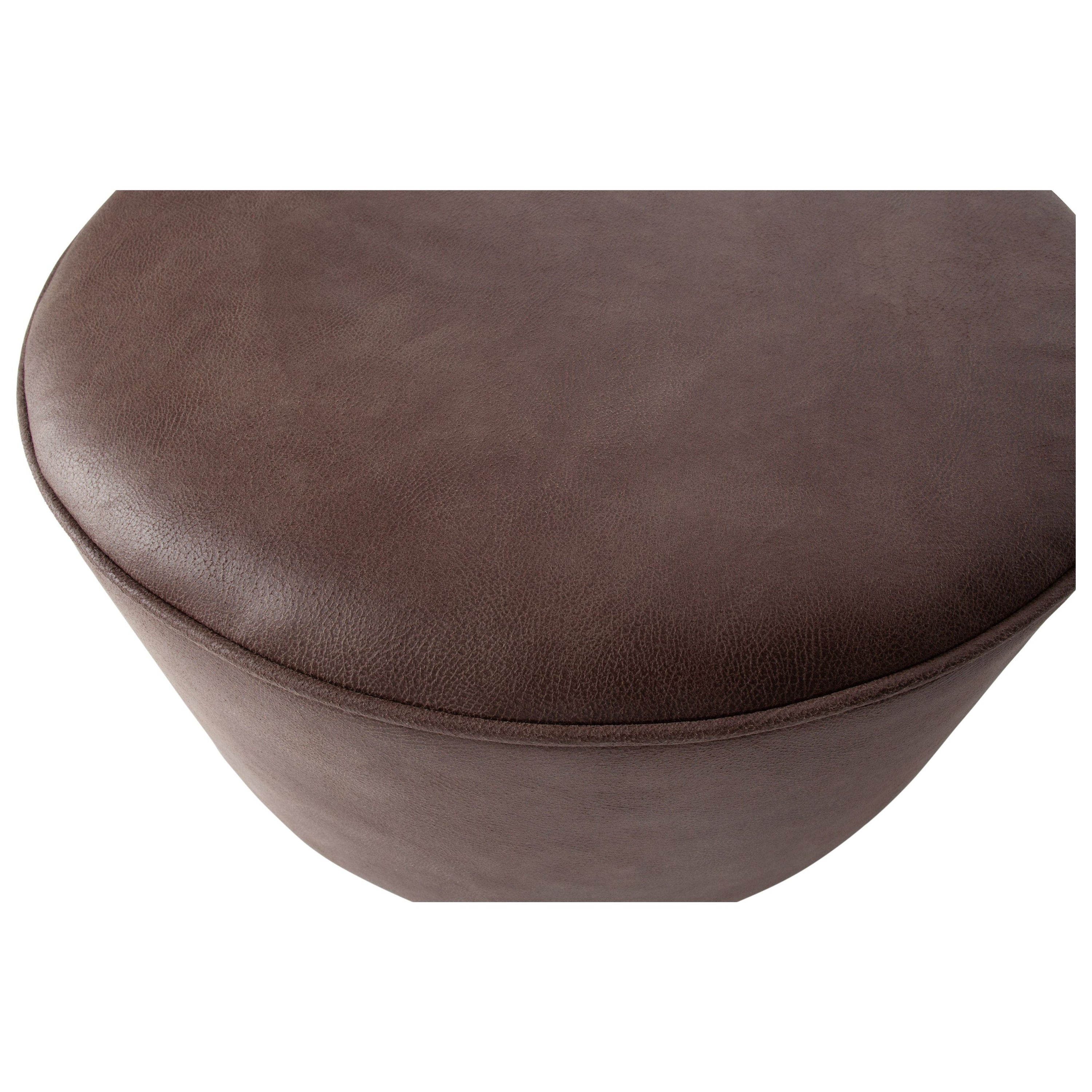 Coffee Pouf Warm Brown