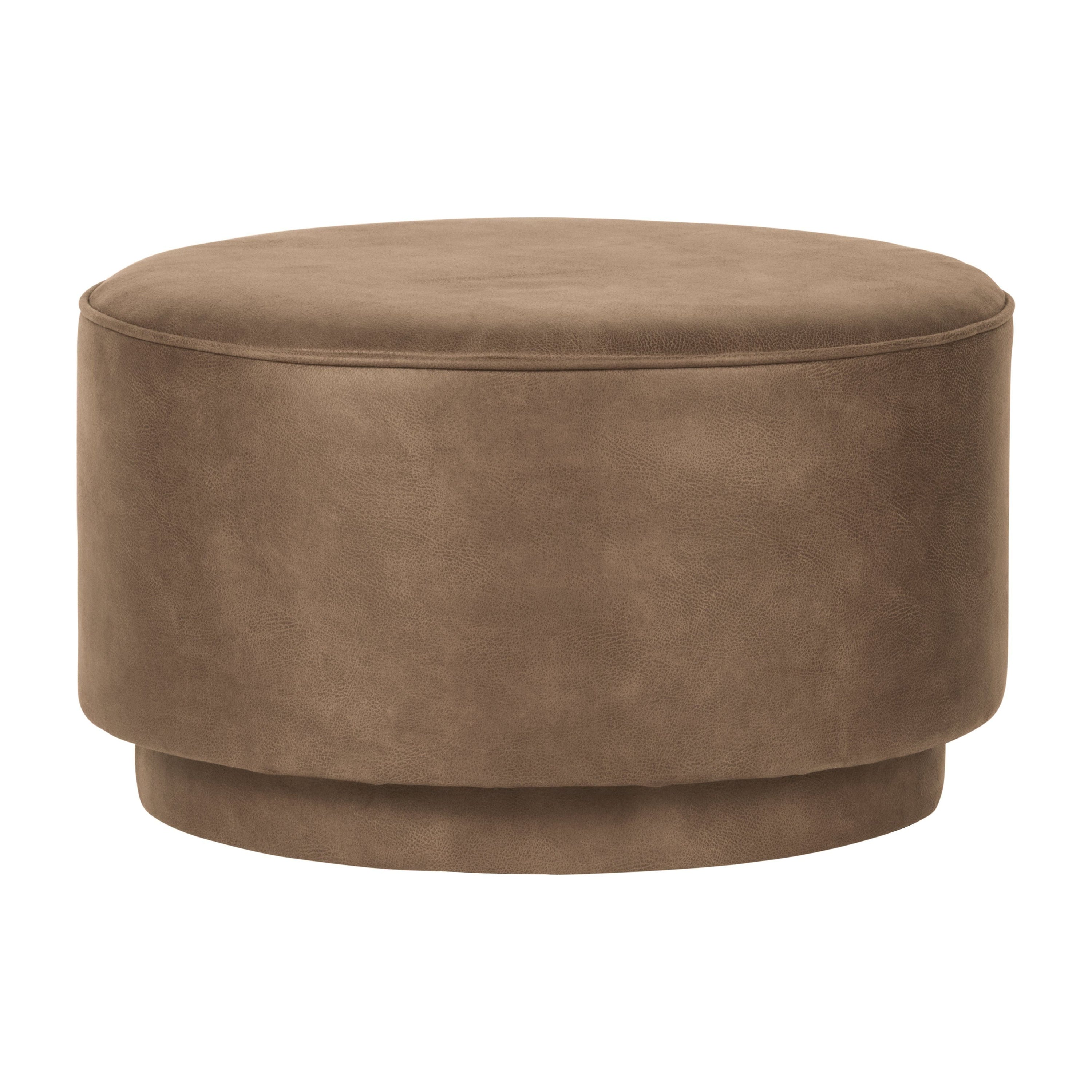 Coffee Pouf Cognac