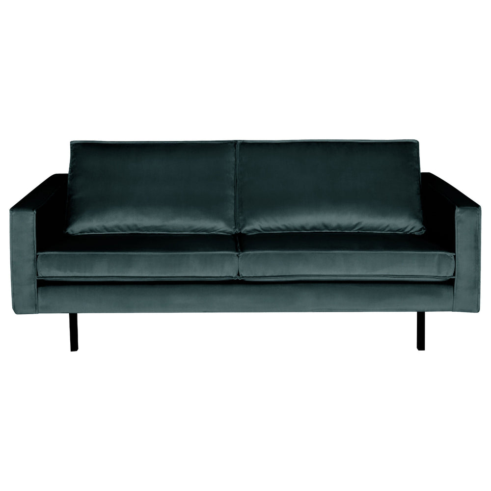 2.5 vietų sofa RODEO, Aksomas, Šviesi Mėlyna Spalva