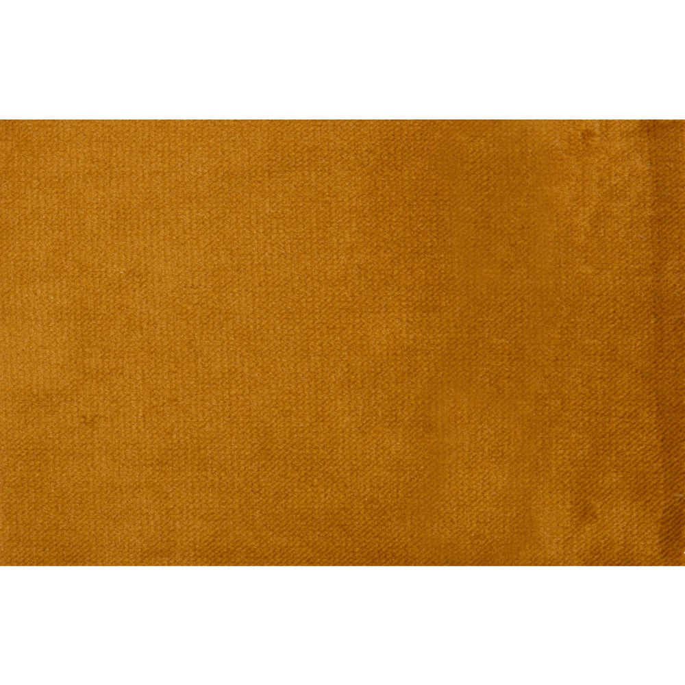 Kampinė sofa RODEO, prabangus aksomas, ochre spalva