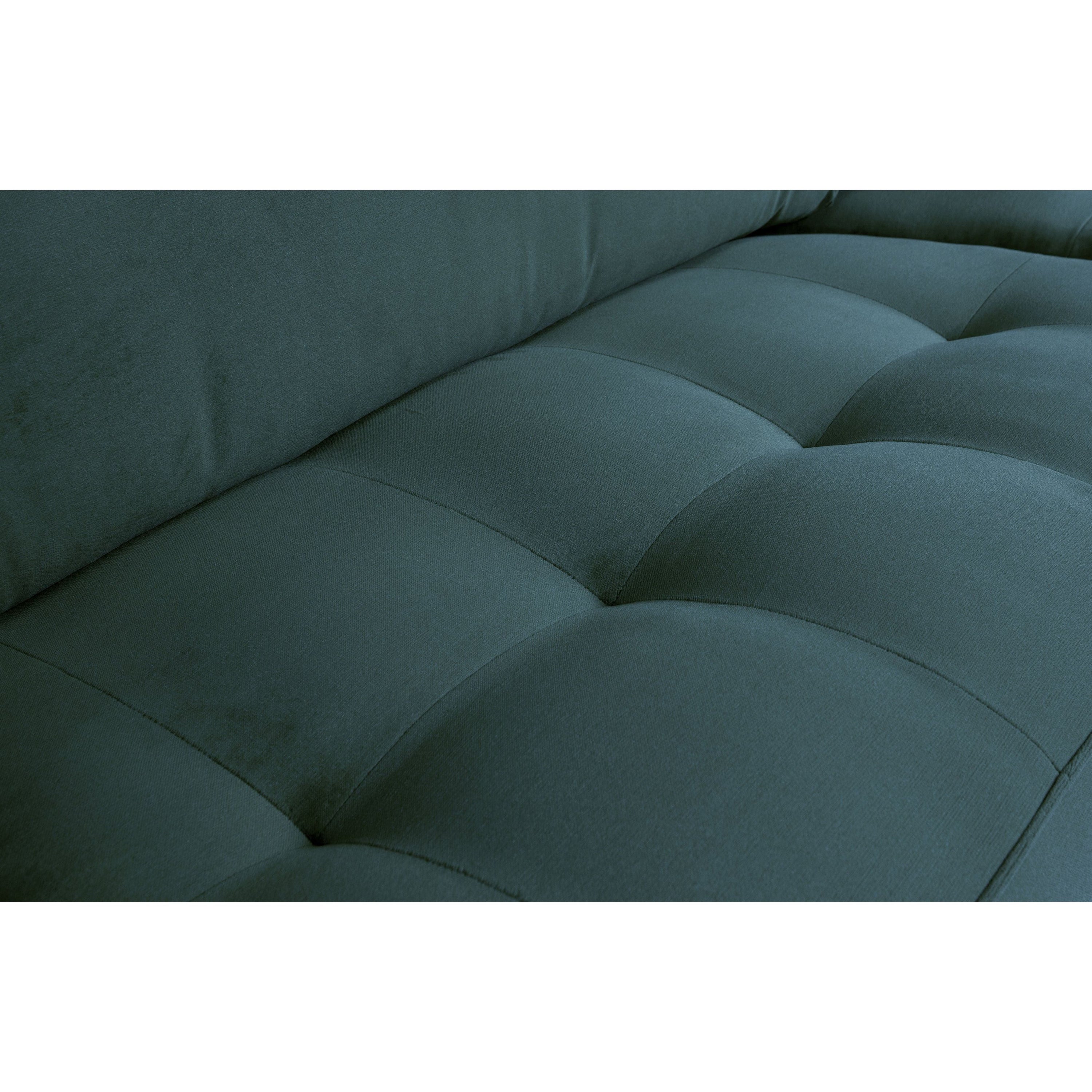 "Rodeo" sofa 2,5-vietų, aksomas, Šviesi Mėlyna Spalva