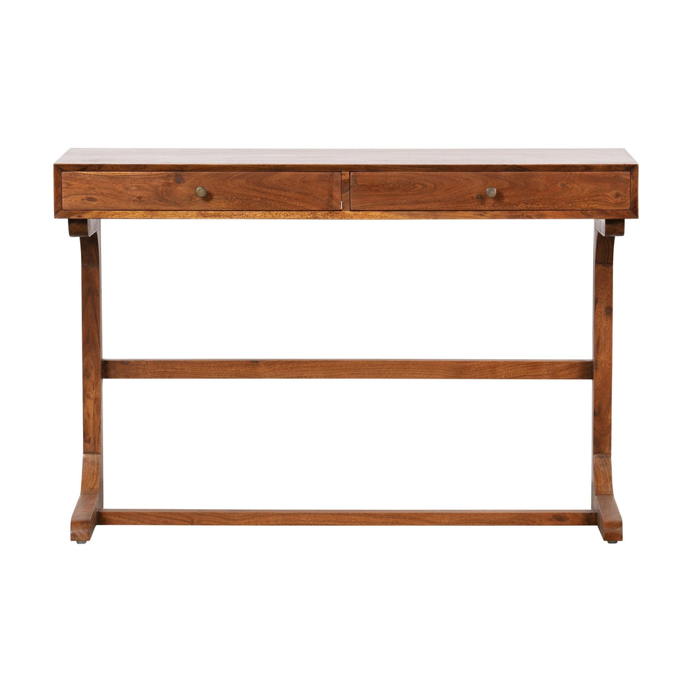 "Old" darbo stalas, mediena, ruda