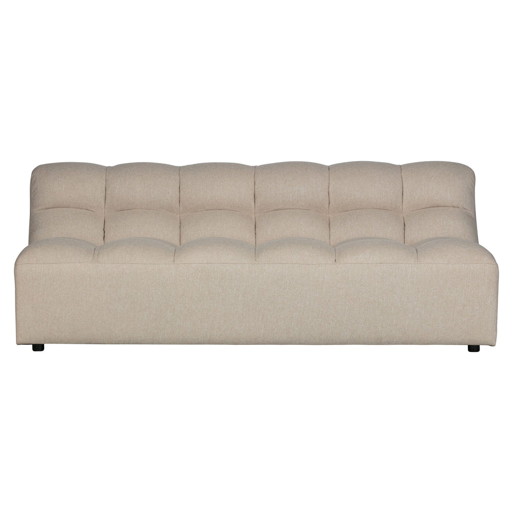 "PEPPER" modulinė sofa, 2 vietų, smėlio spalva