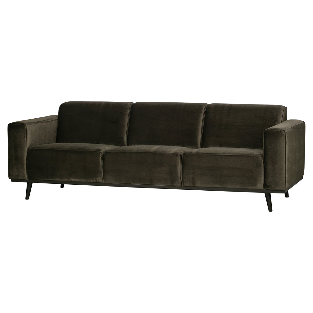 Sofa "STATEMENT" 3 vietų, šilta žalia spalva