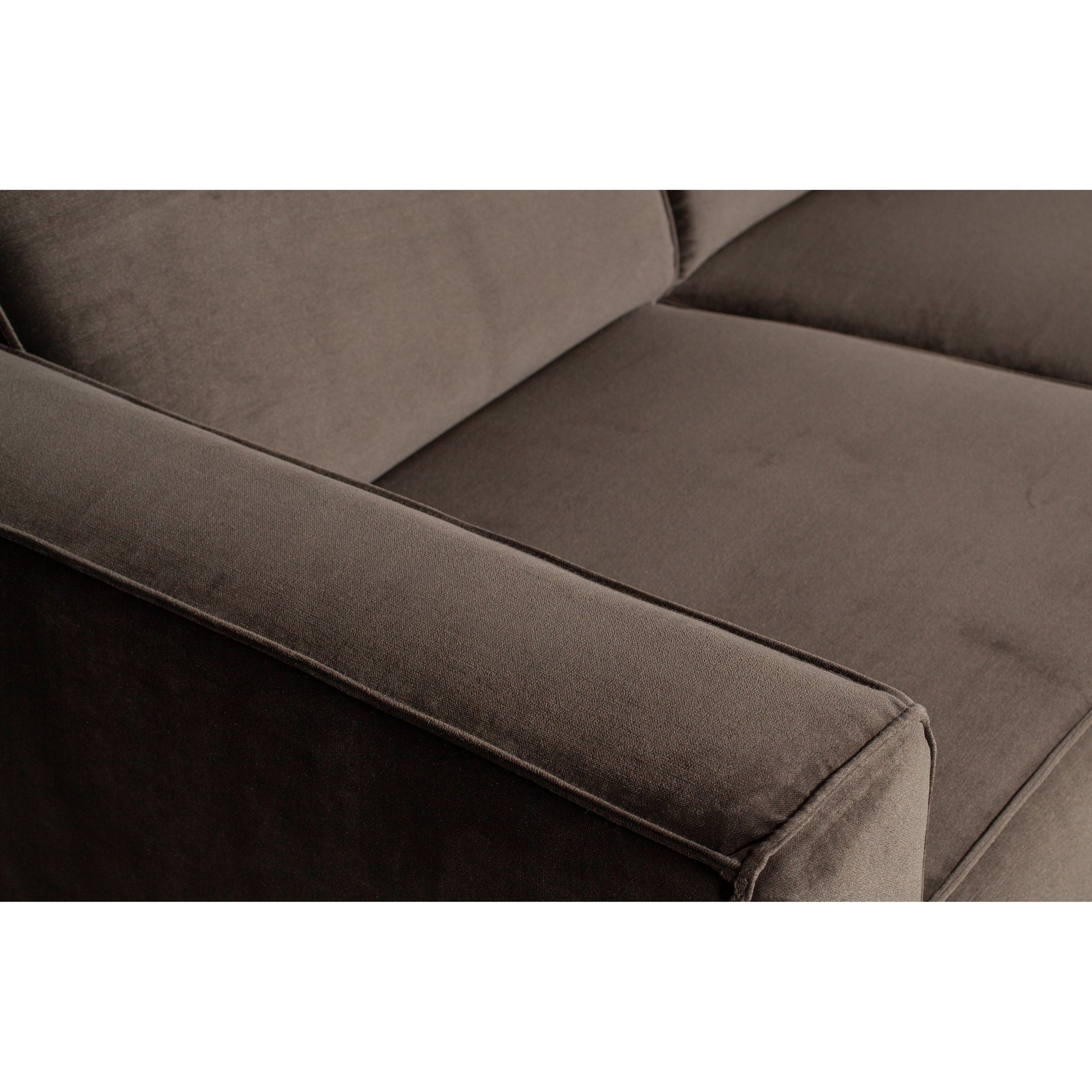 Sofa "STATEMENT" 3 vietų, šilta žalia spalva