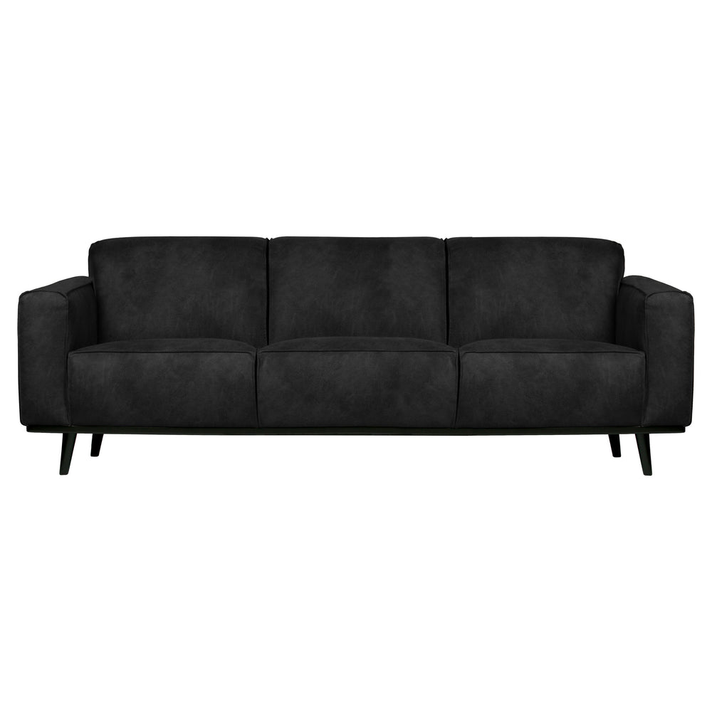 Sofa "STATEMENT" 3 vietų, juoda spalva