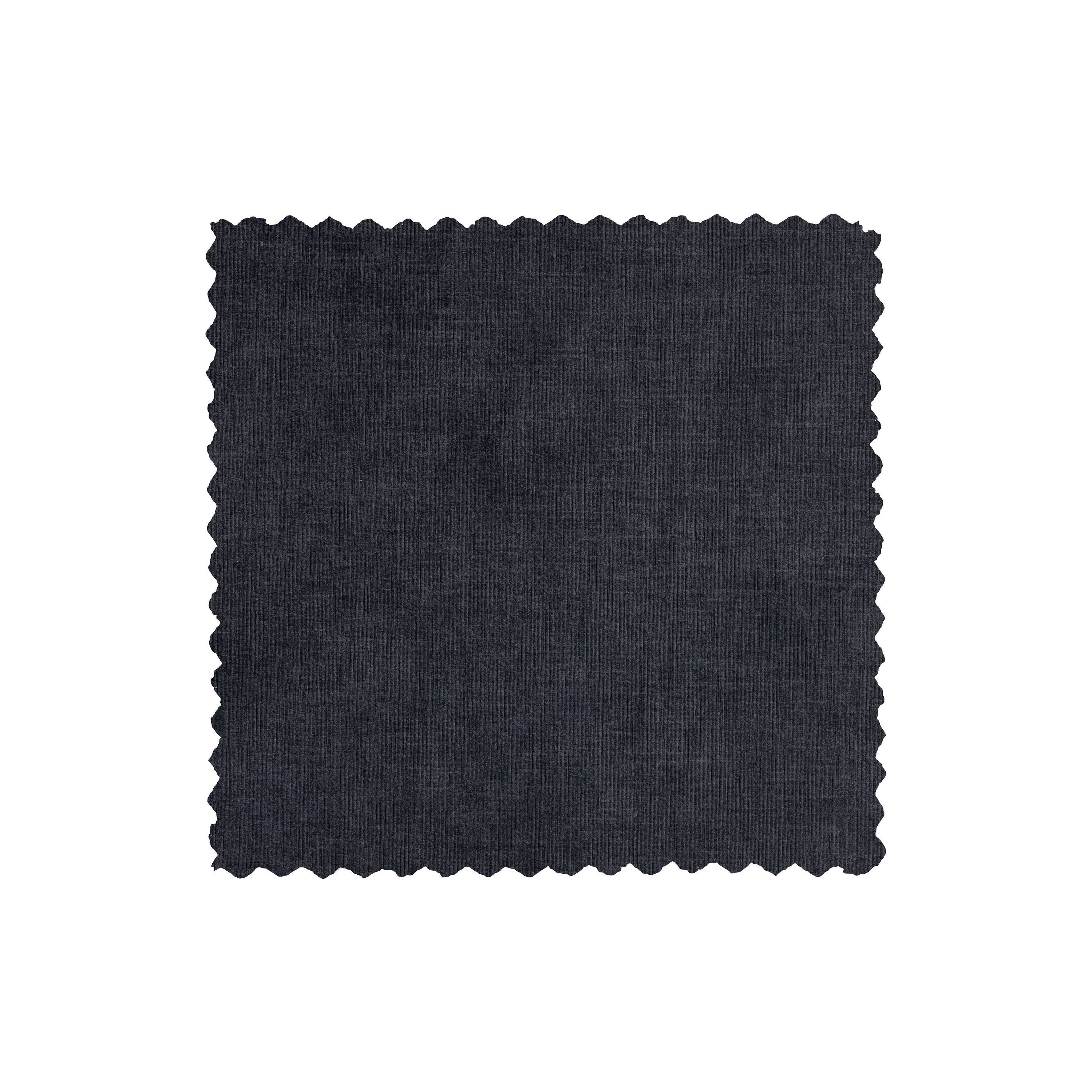 Kampinė Sofa BAG, Antracito Spalvos, Aksomo Audinys