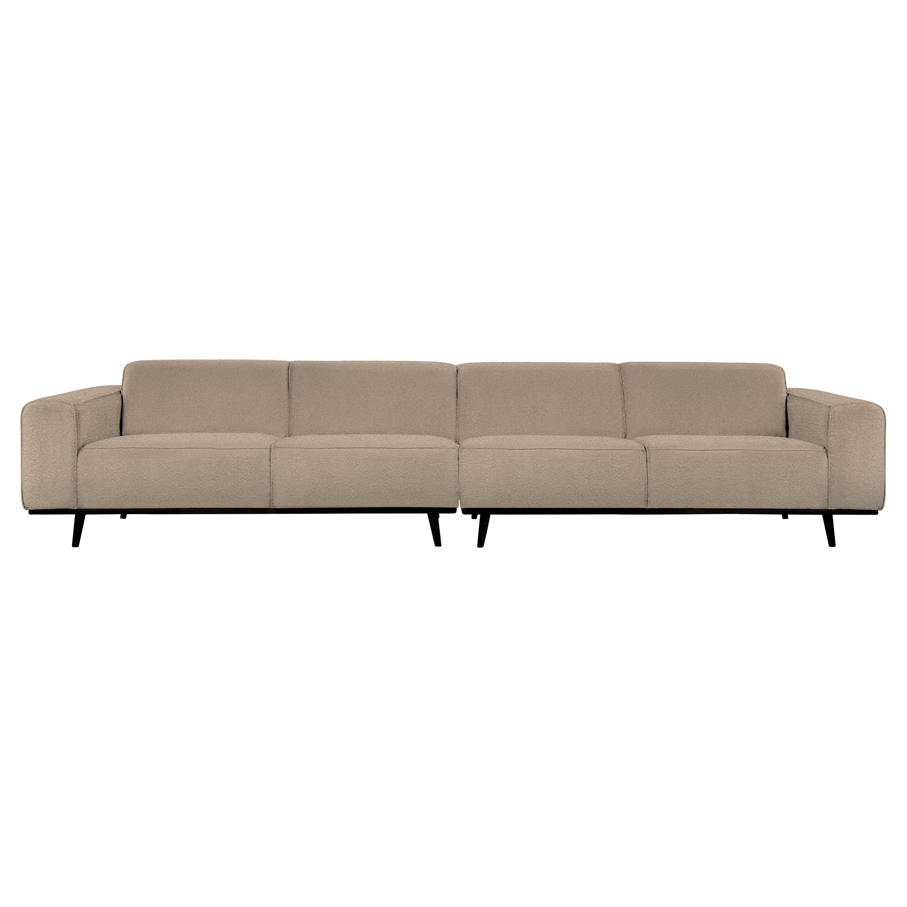 Sofa "STATEMENT", XL keturvietė, kreminė spalva