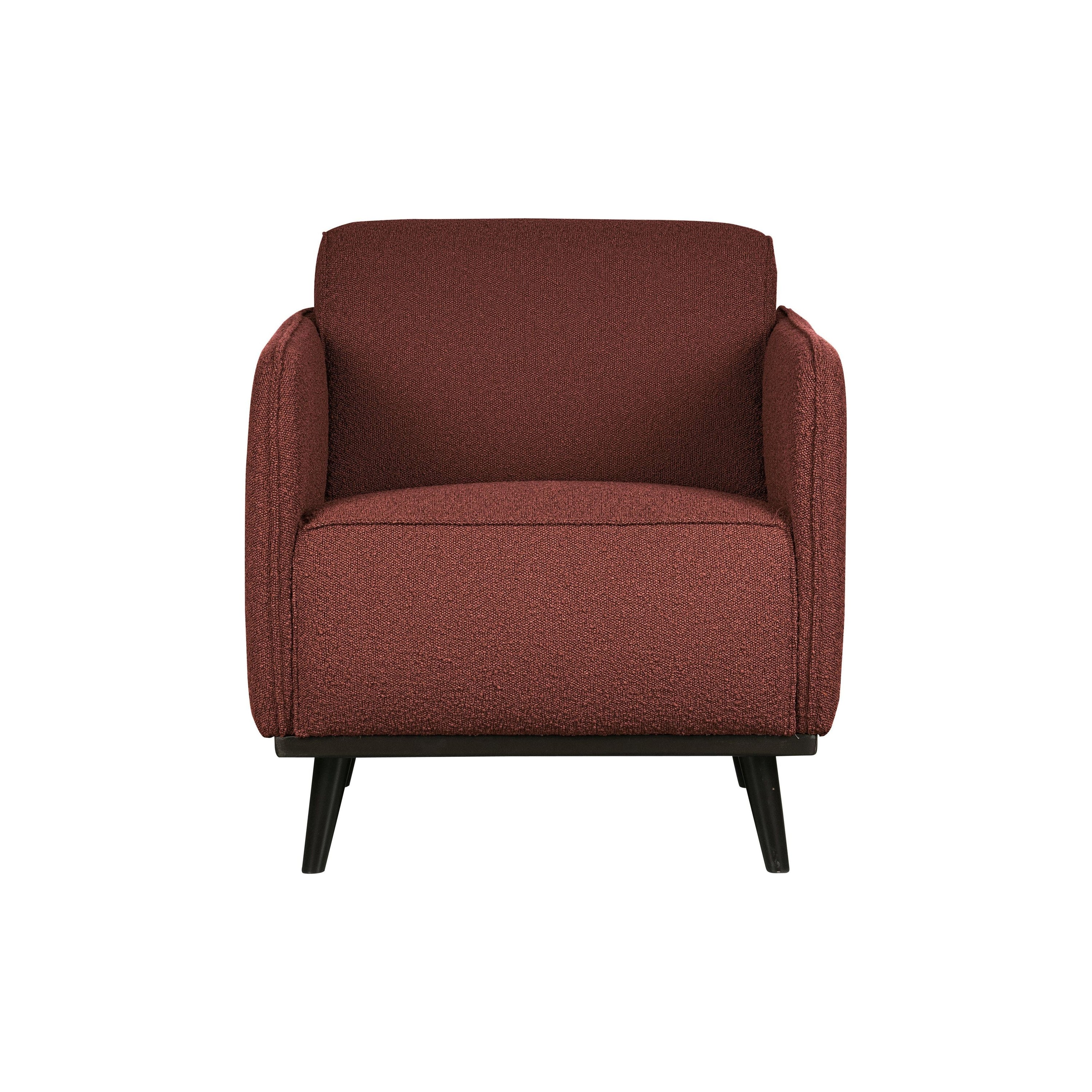 Fotelis STATEMENT, boucle, rudas
