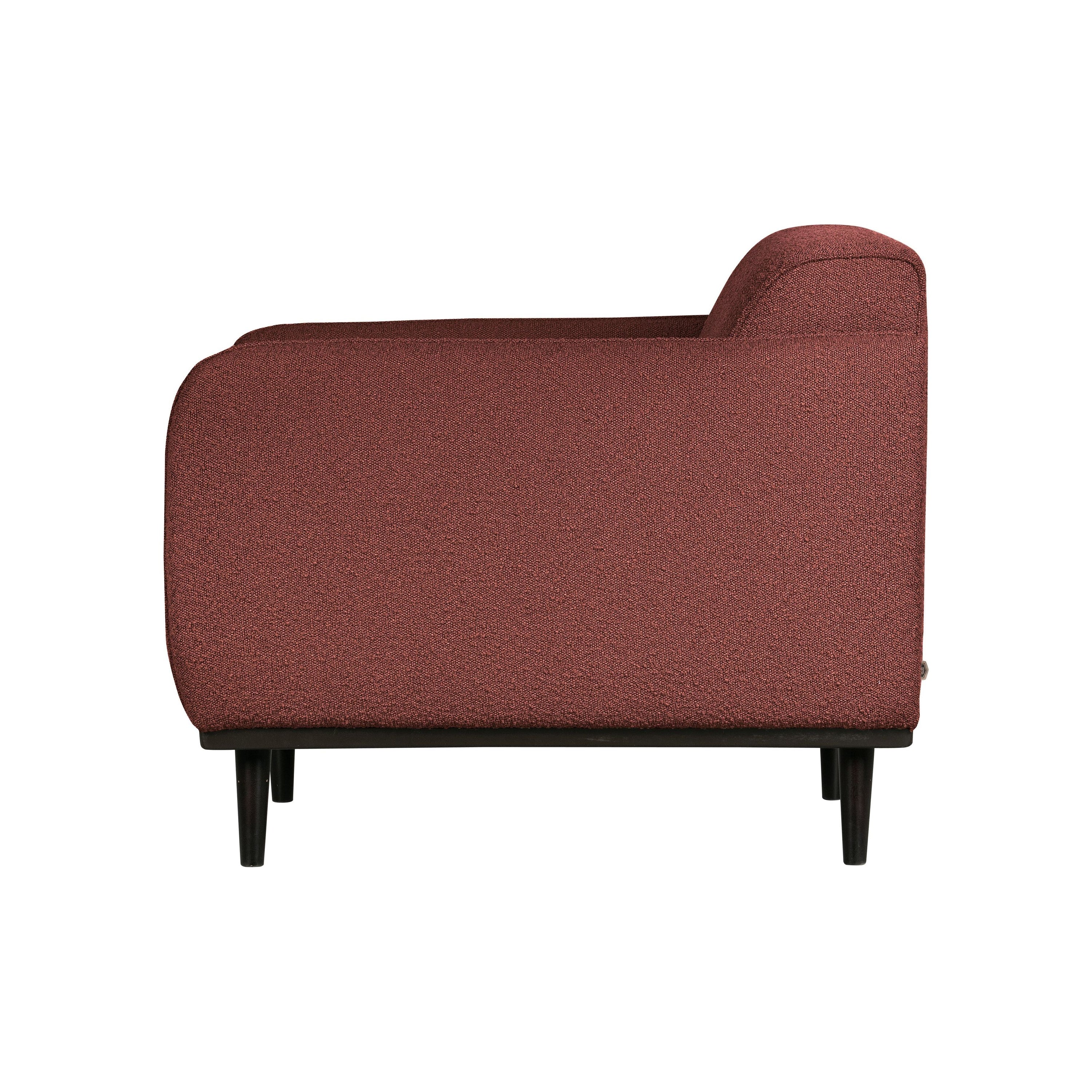 Fotelis STATEMENT, boucle, rudas