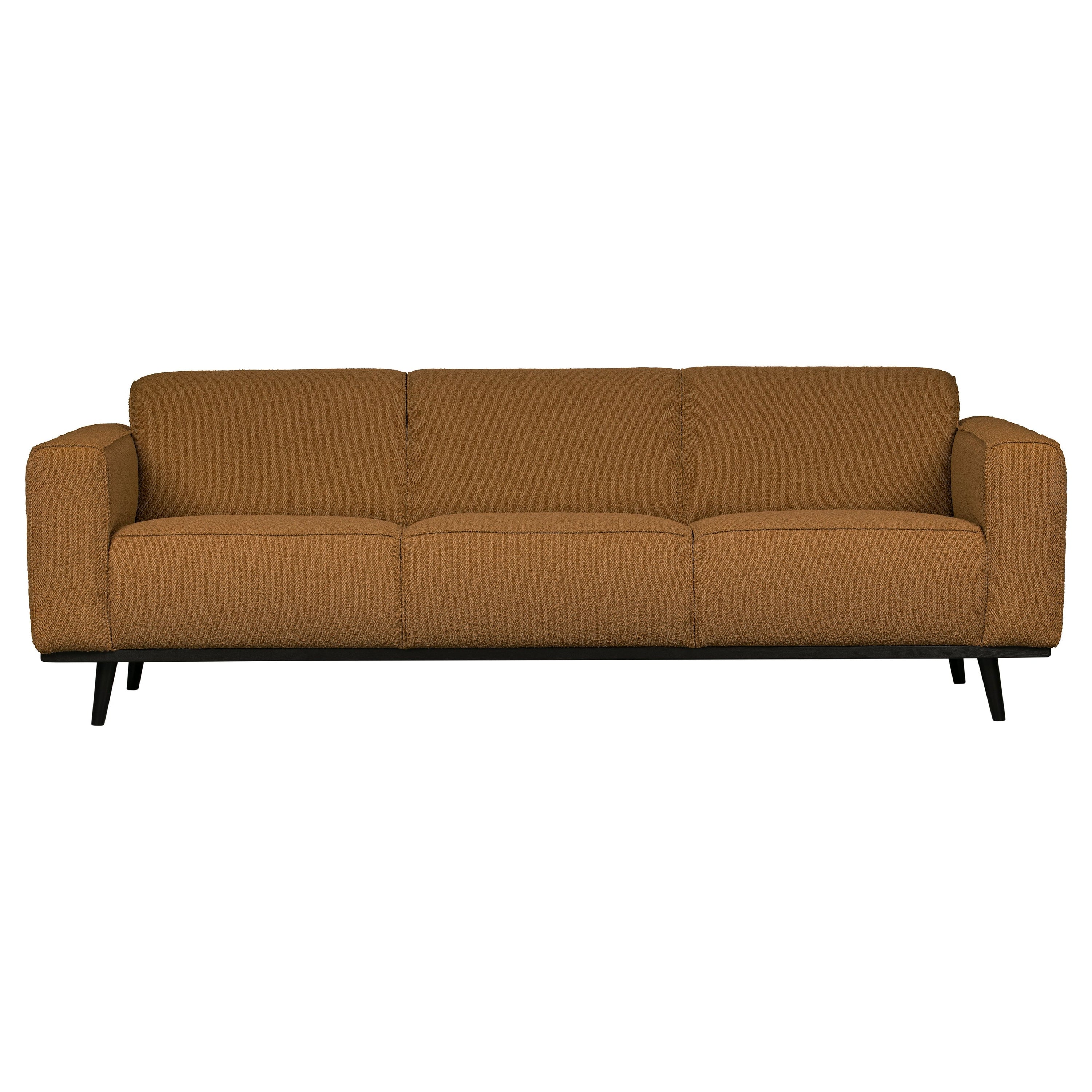 Sofa "STATEMENT" 3 vietų, rudai geltona spalva