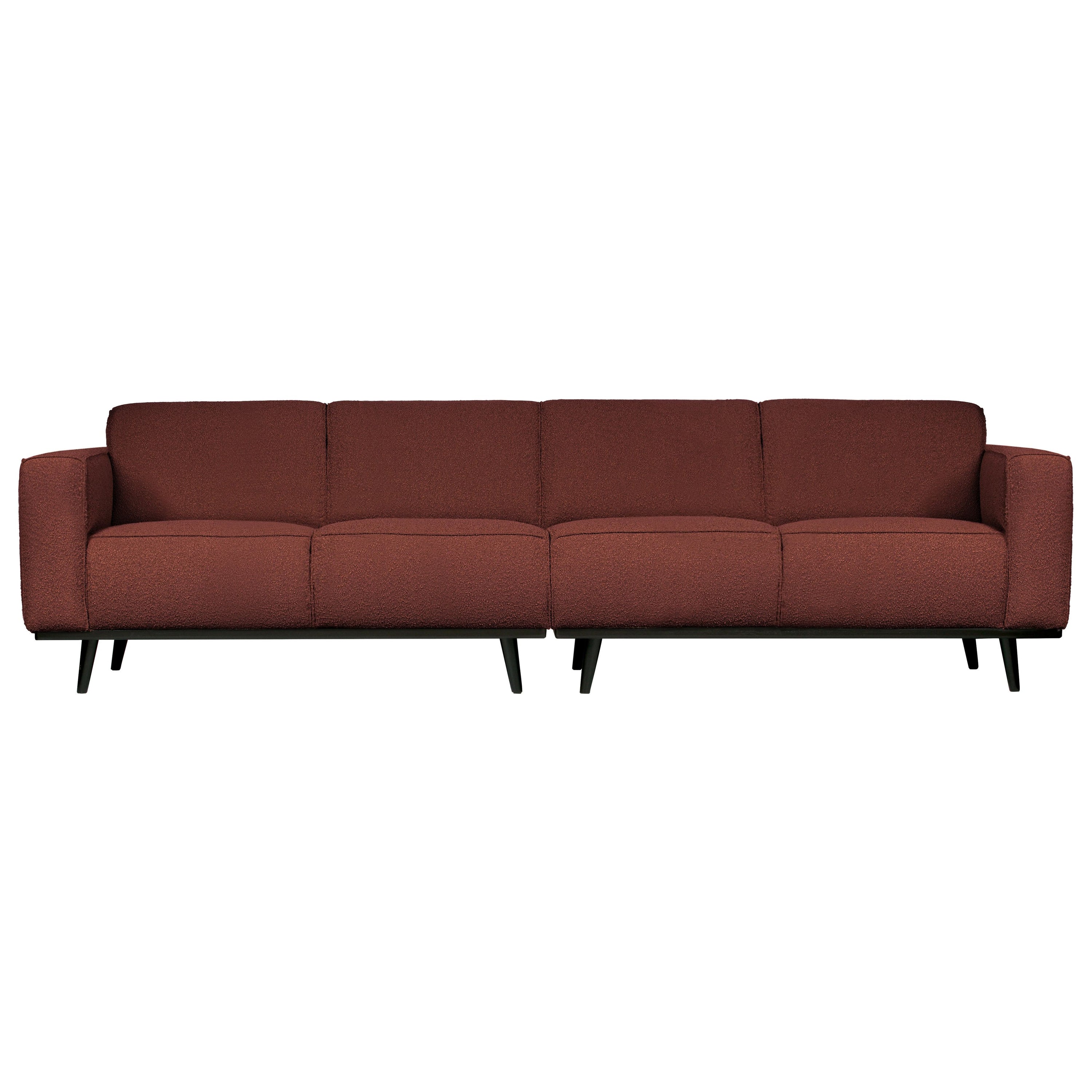 Sofa "STATEMENT", keturvietė, riešuto spalva