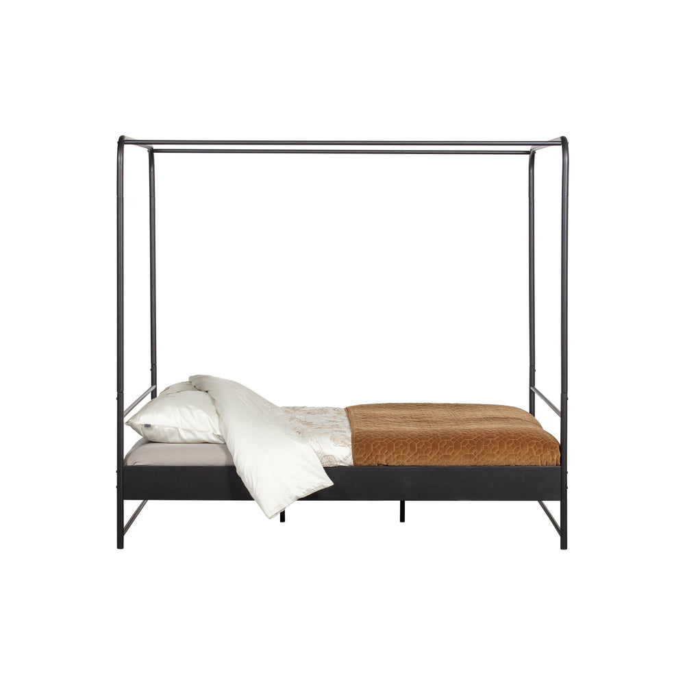 "Bunk" vaikiška lova, metals, juoda, 160x200 Cm
