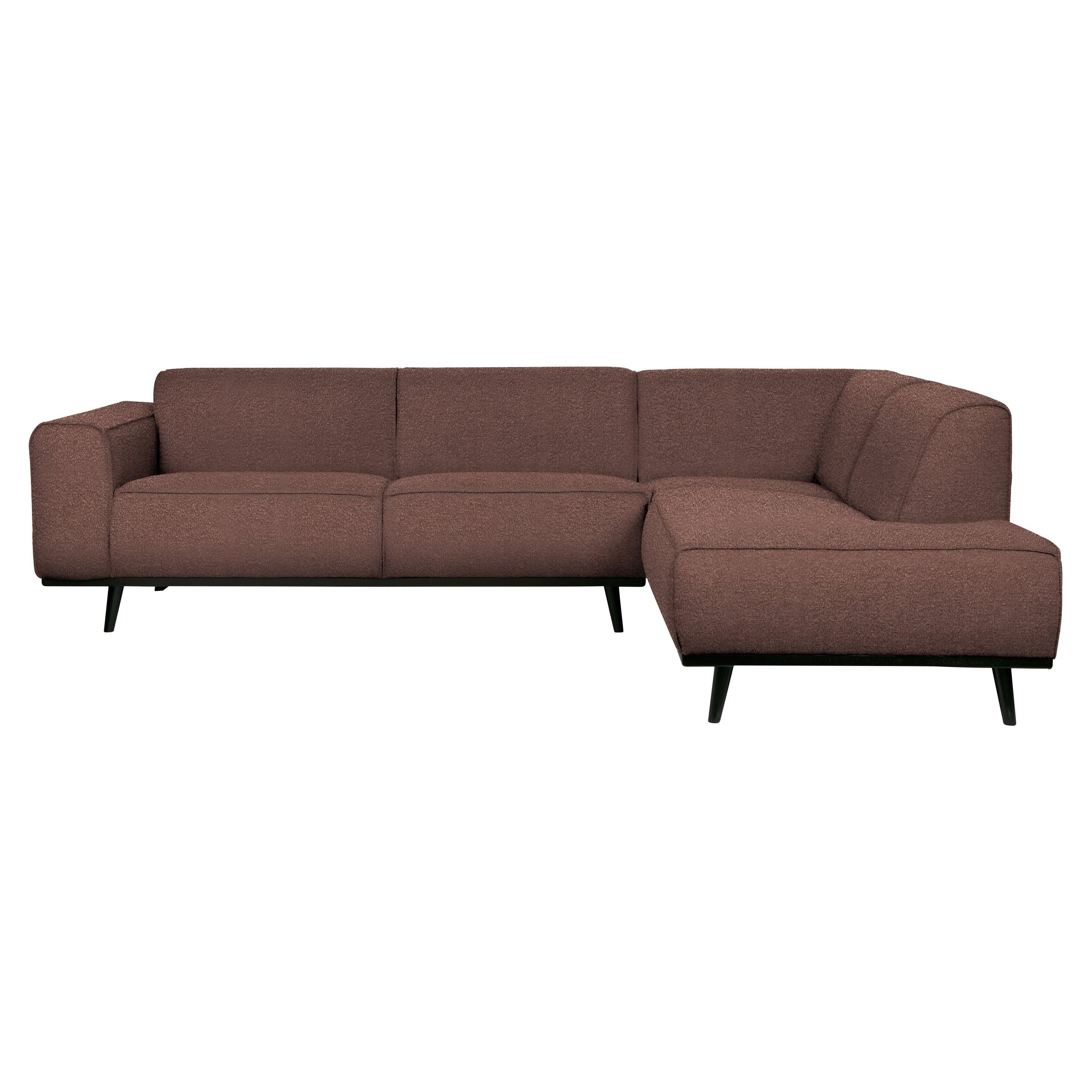 Kampinė sofa "STATEMENT", dešinė pusė, kavos spalva