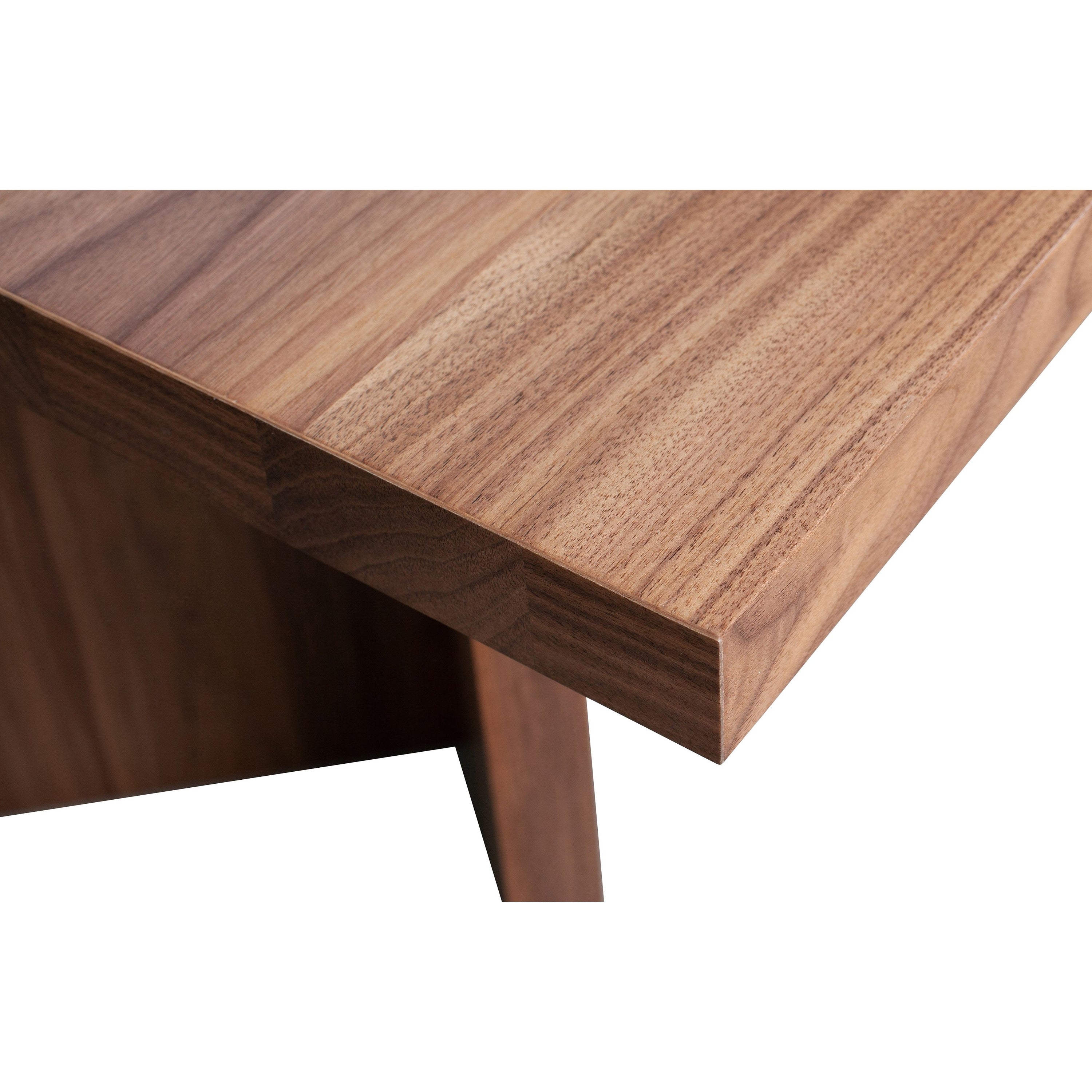 “Angle” valgomasis stalas, graikinio riešuto lukšto mediena