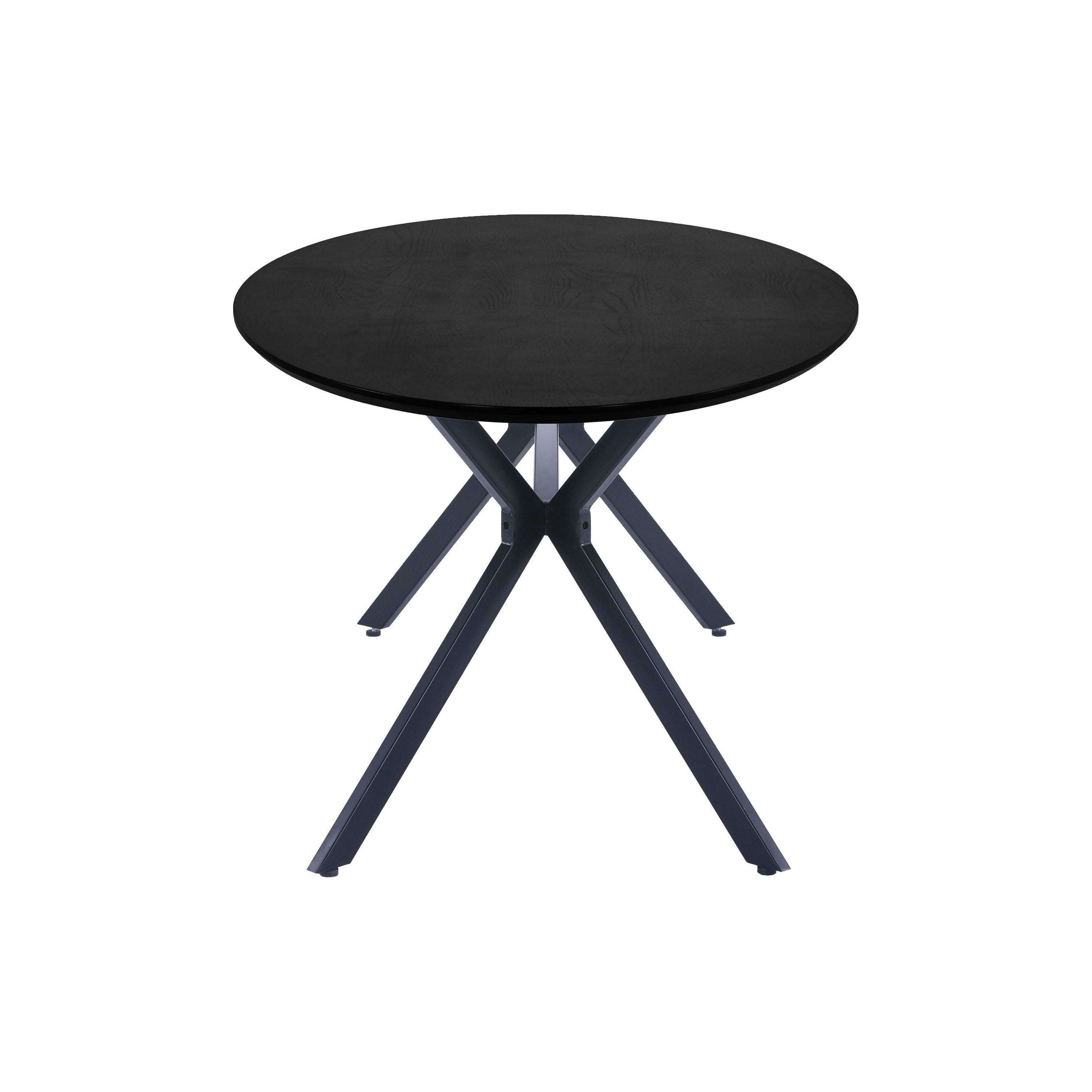 "Bruno" ovalus valgomojo stalas, juoda, 220cm