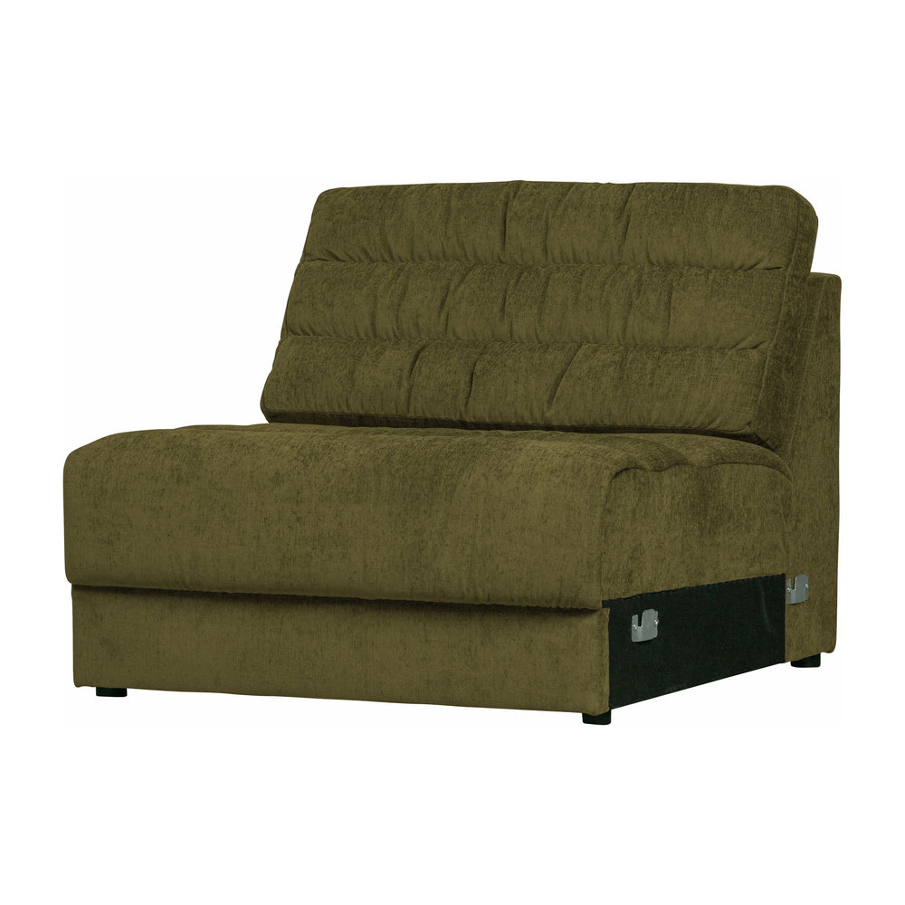 Modulinės sofos dalis "DATE", vienvietė, žalia spalva