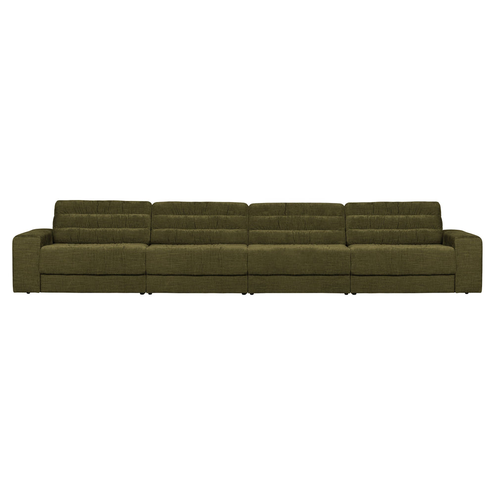 Modulinė sofa "DATE", keturvietė, žalia spalva