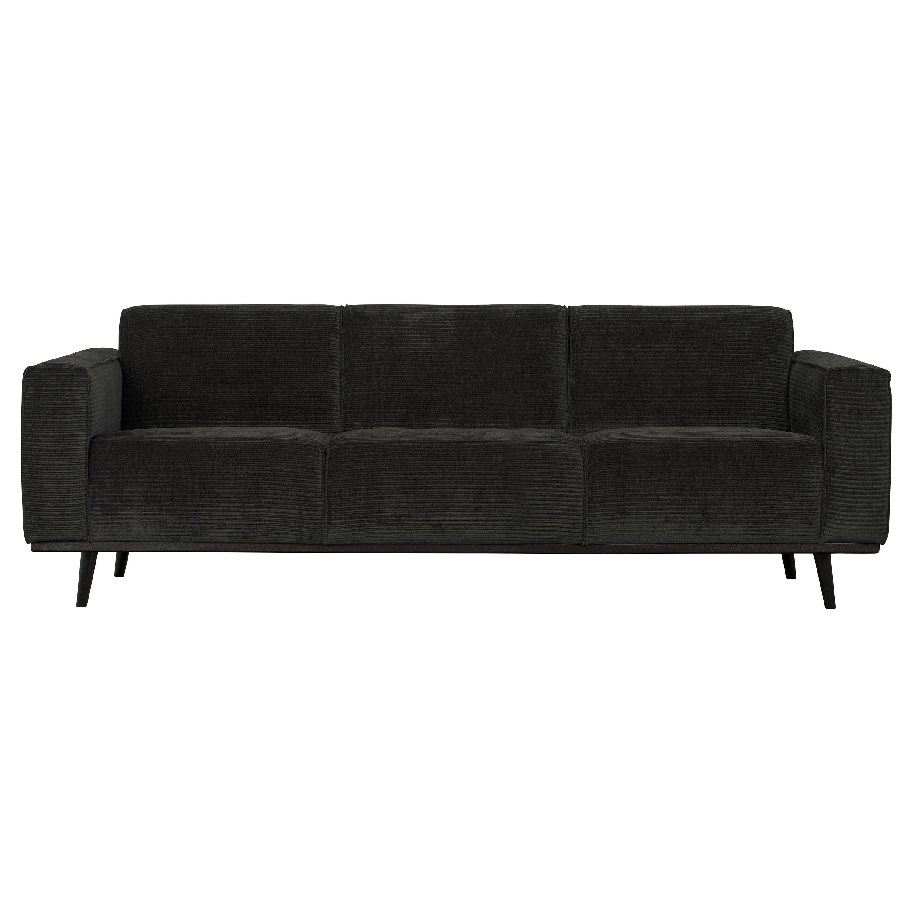 Sofa "STATEMENT", 3 vietų, grafito spalva