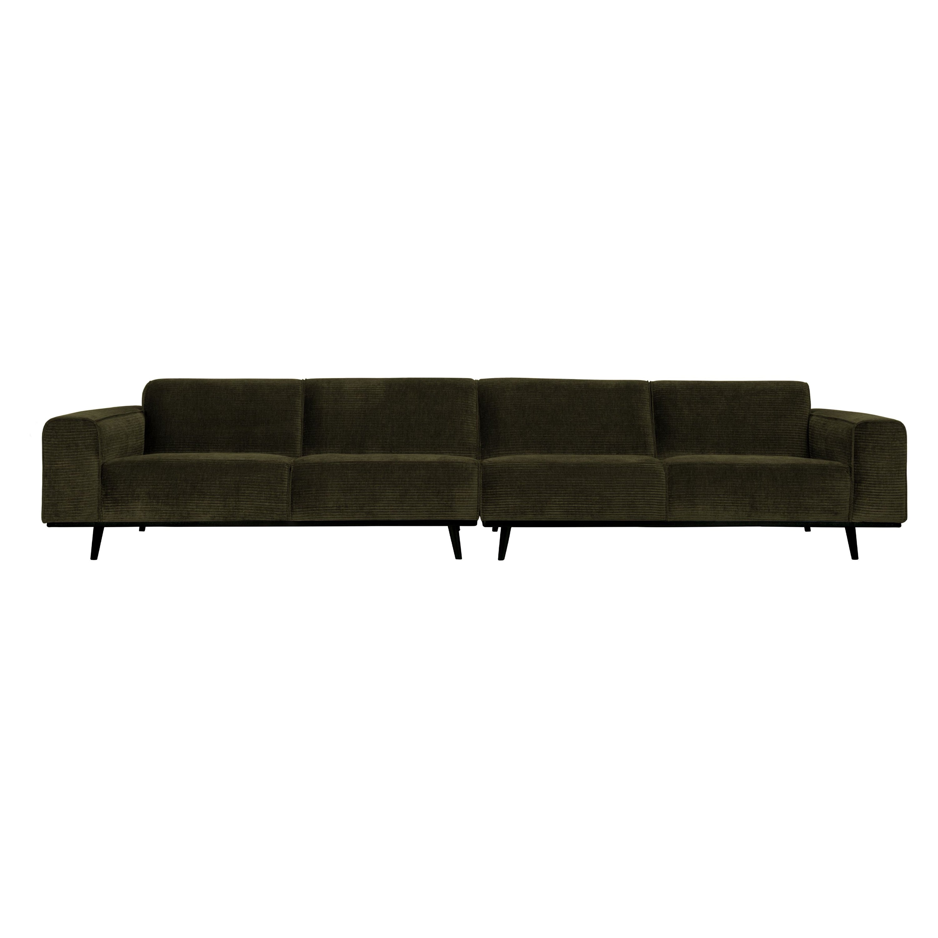 Sofa "STATEMENT", XL keturvietė, žalia spalva