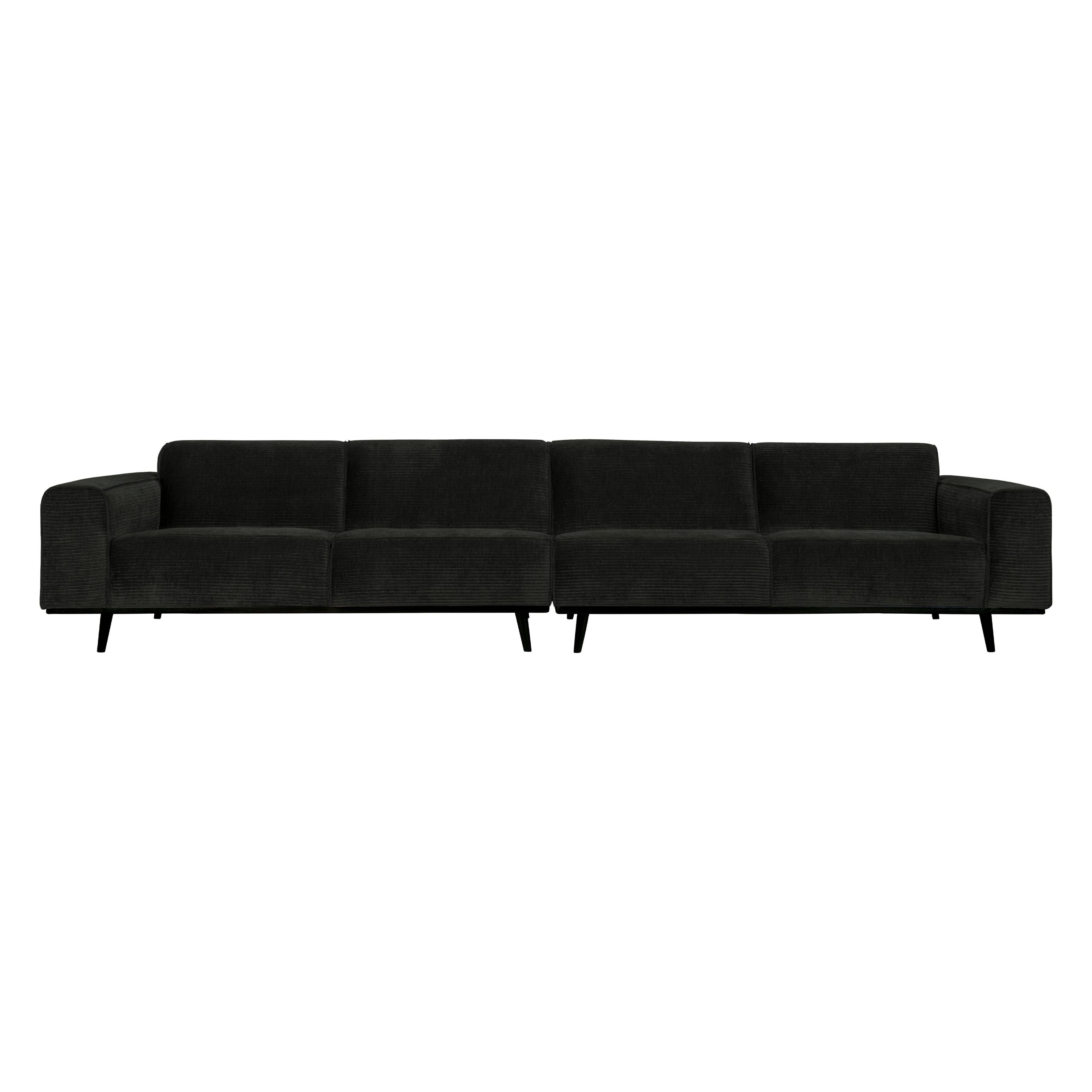 Sofa "STATEMENT", XL keturvietė, grafito spalva