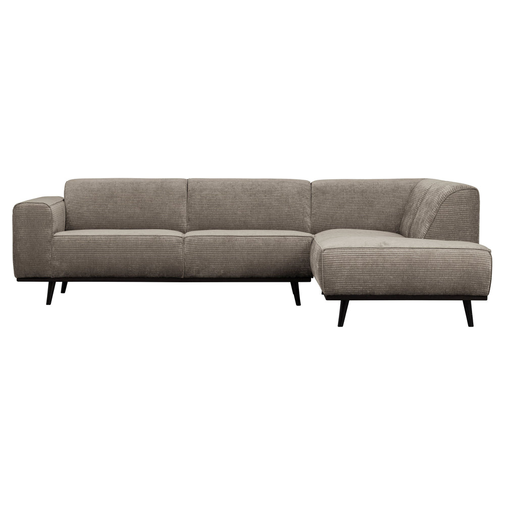 Kampinė sofa "STATEMENT", dešinė pusė, lino spalva