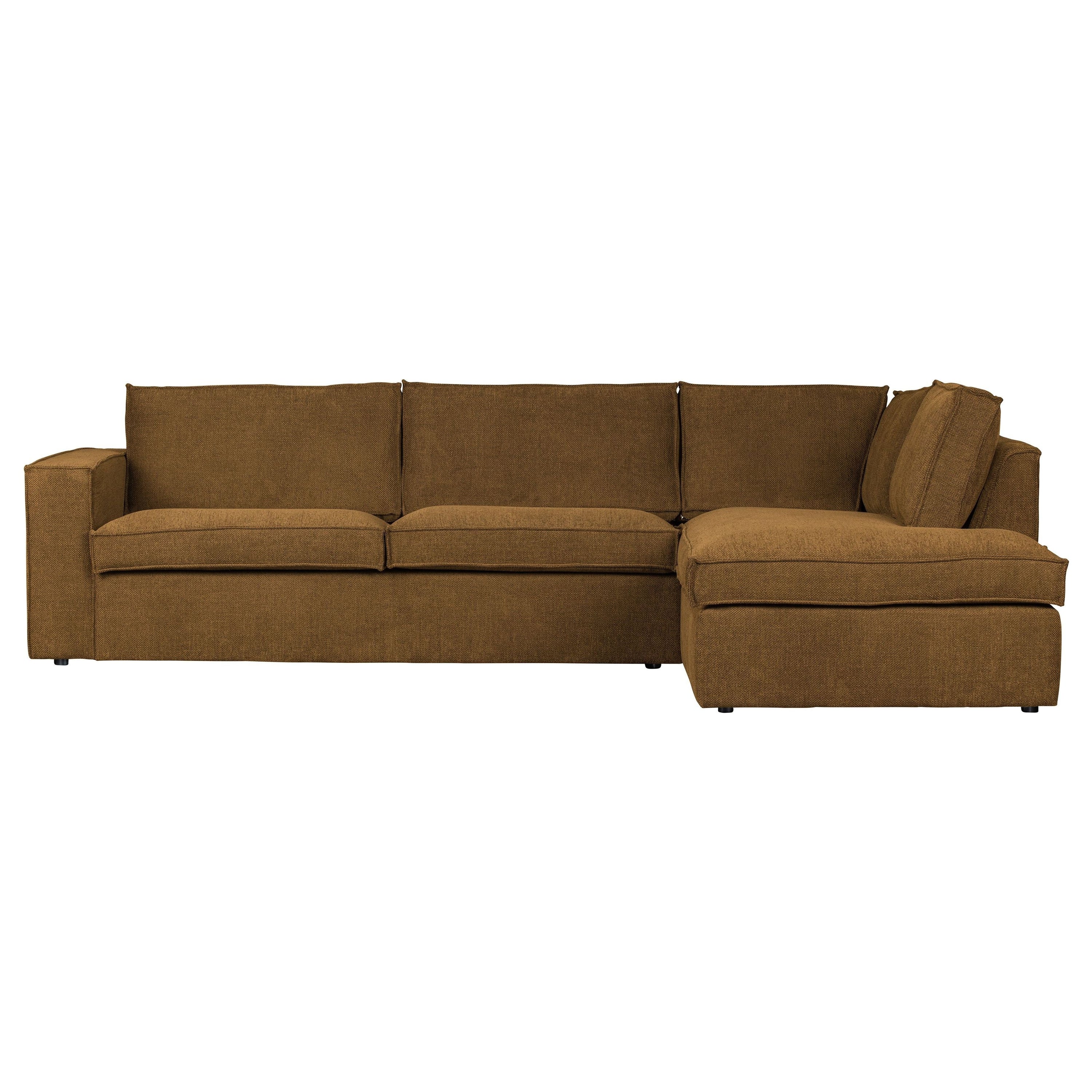 Kampinė sofa "FREDDIE", dešinė pusė, bronzos spalva
