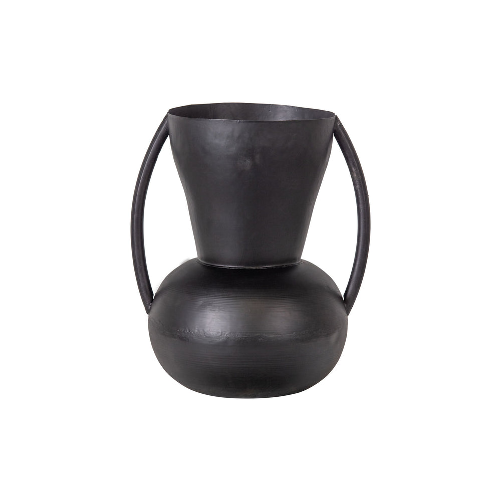 "Siep" vaza, metalas, juoda