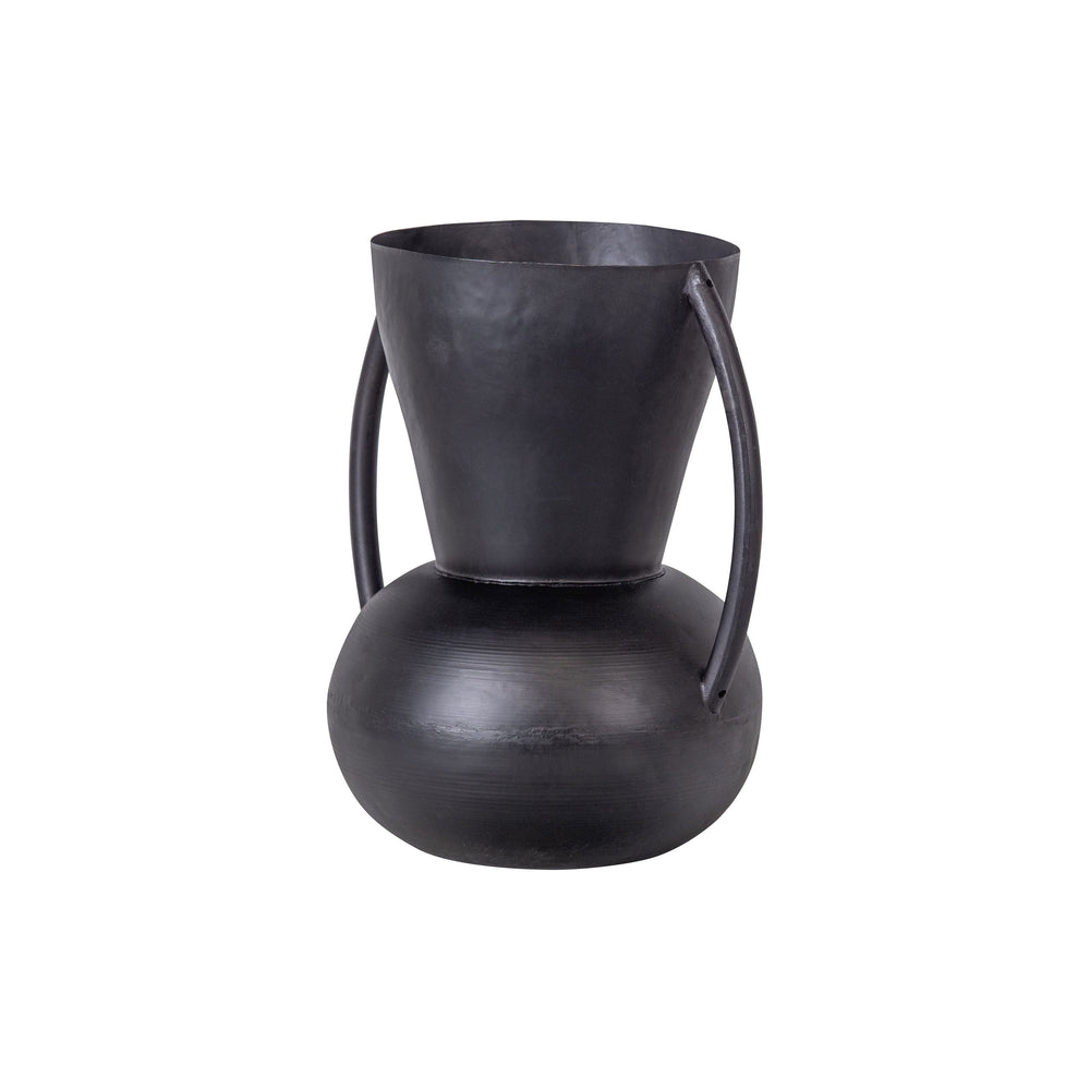"Siep" vaza, metalas, juoda