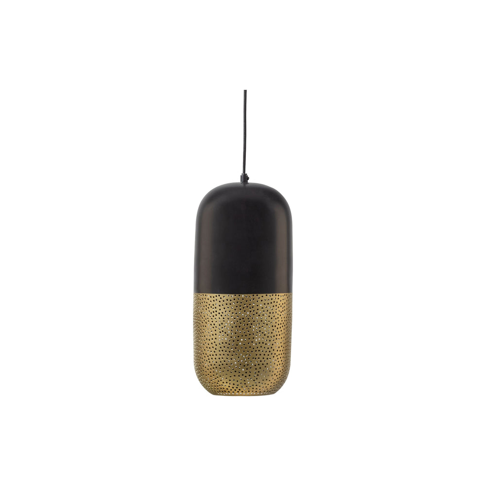Pakabinamas šviestuvas TIRSA, 46 cm, metalas, juoda