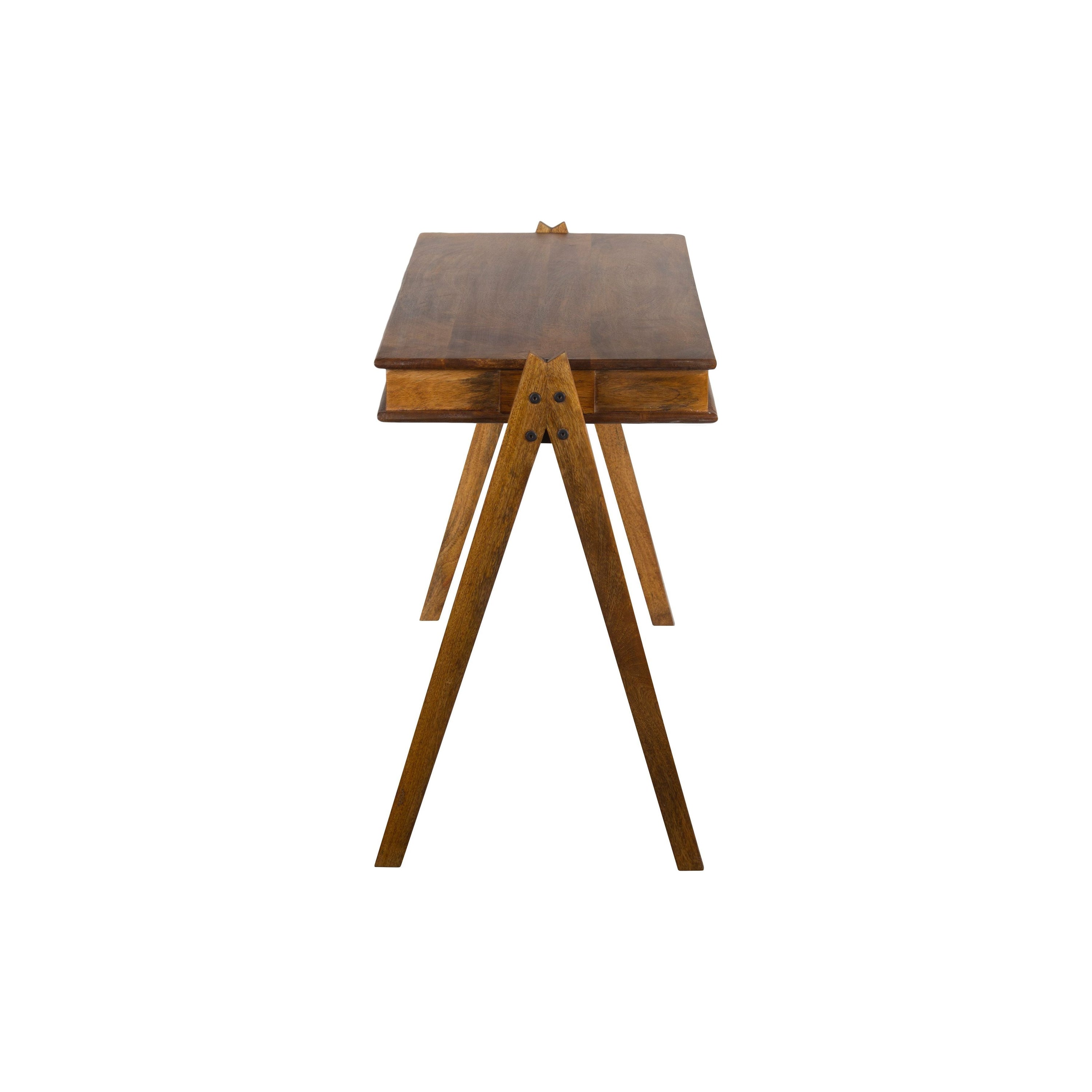 "Compartment" rašomasis stalas, mediena, ruda