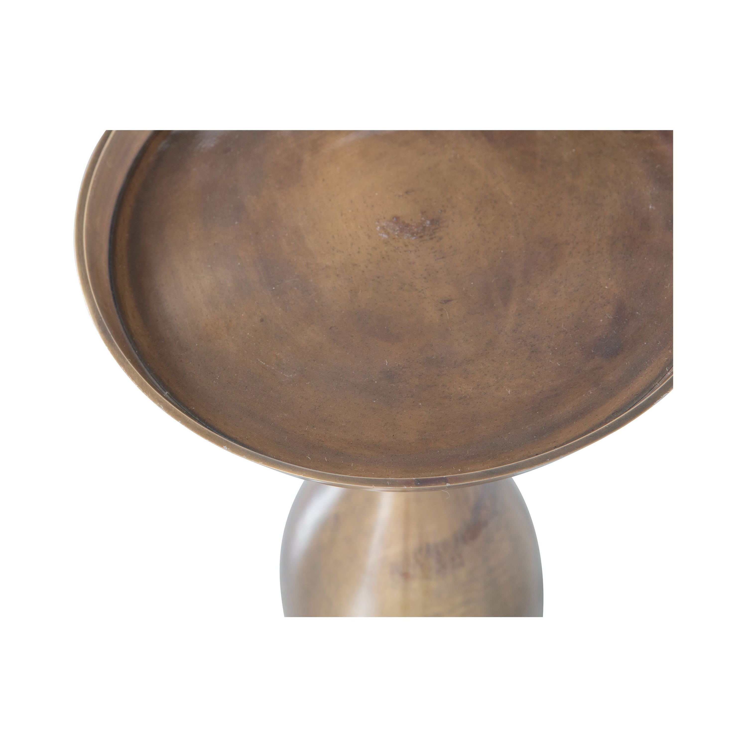 "CONE" šoninis staliukas, 54x33x33 cm, metalas