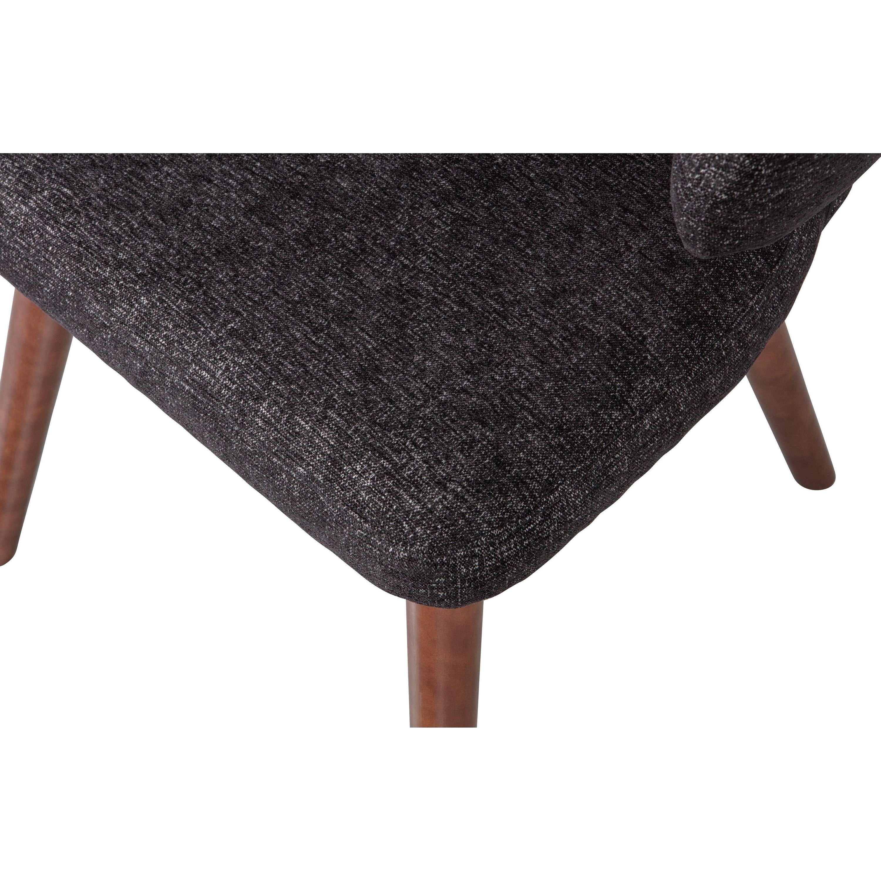 "CAPE" valgomojo kėdė, juoda spalva, mediena