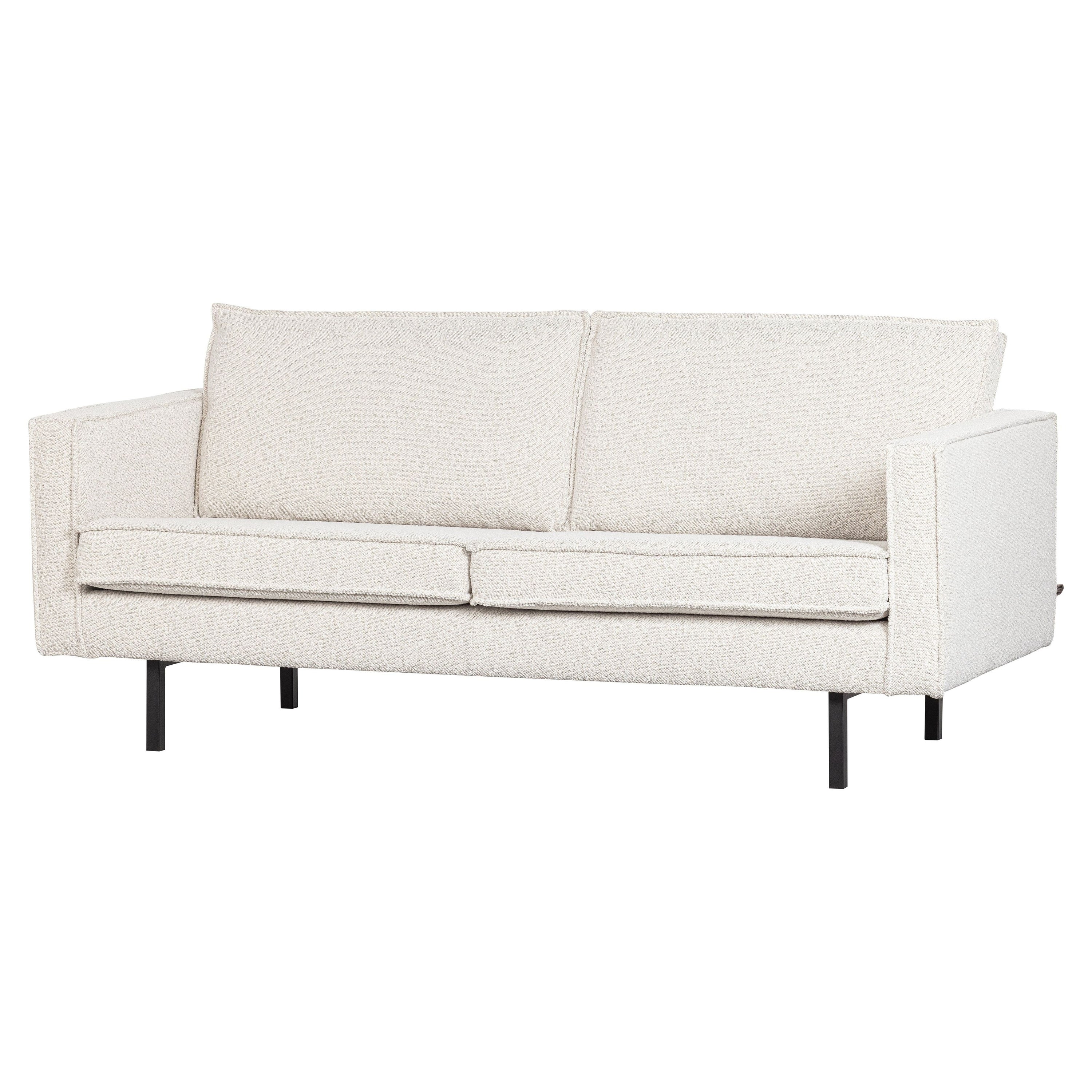 2.5 vietų sofa RODEO, BouclÉ audinys, naturali spalva