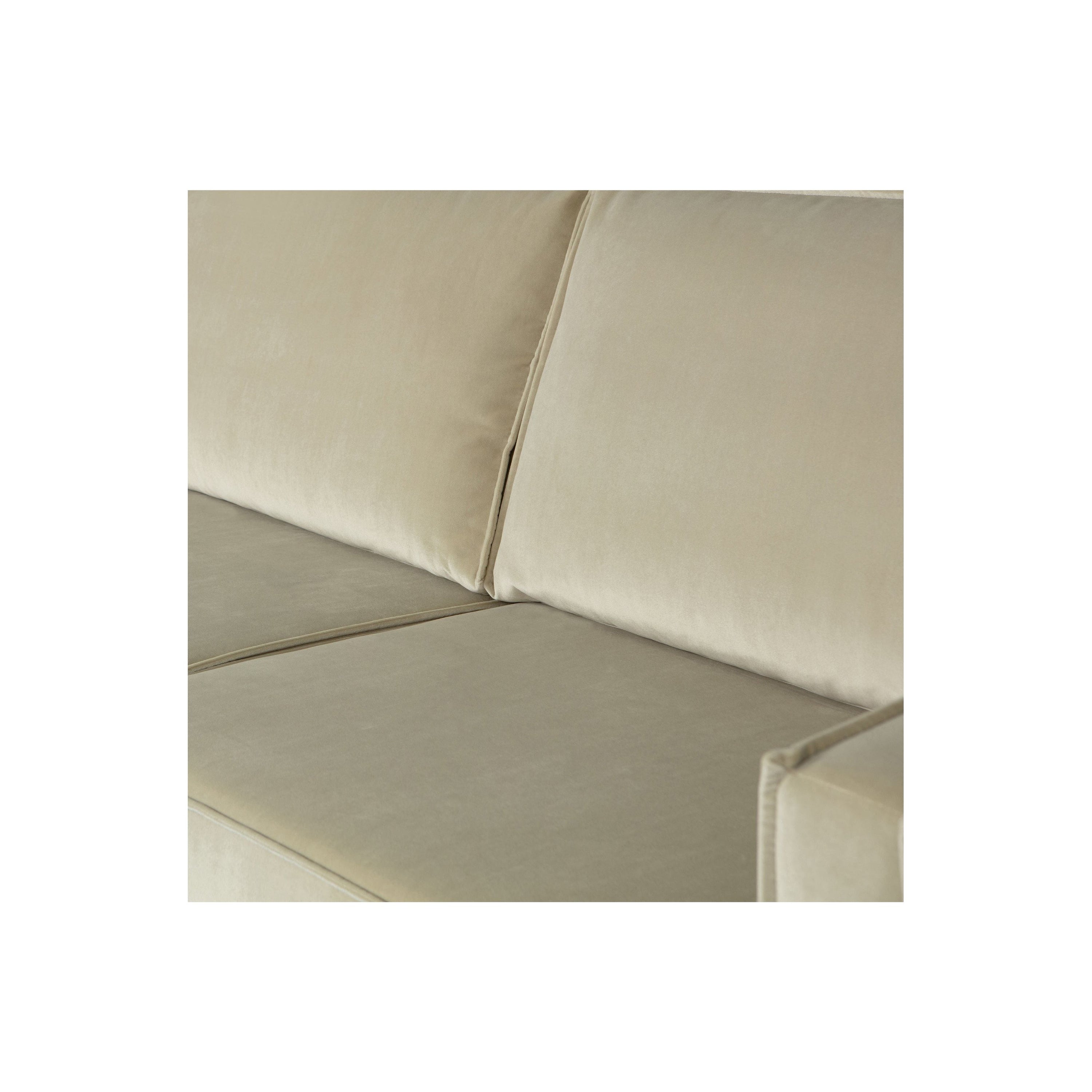 2.5 vietų sofa RODEO, velvetas, pistacijų spalvos