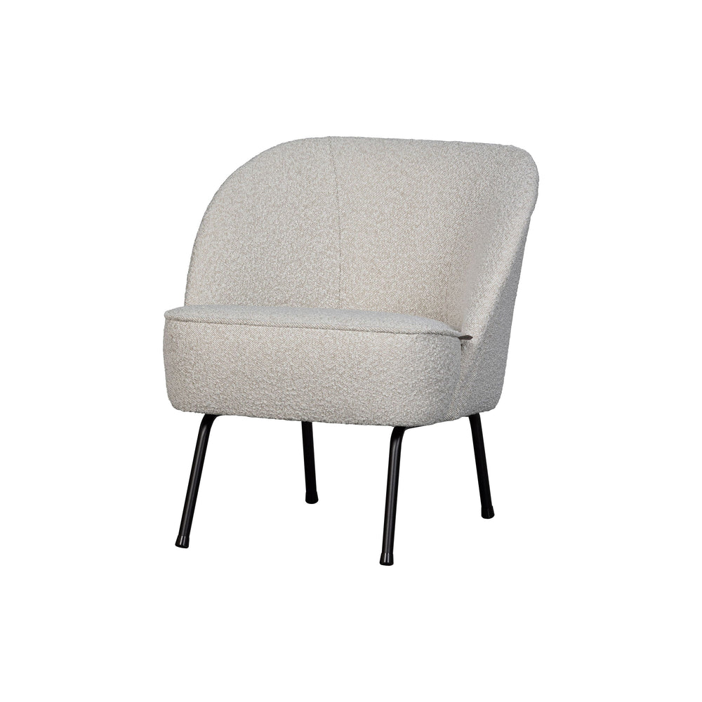 Krėslas VOGUE, BouclÉ audinys, natūrali