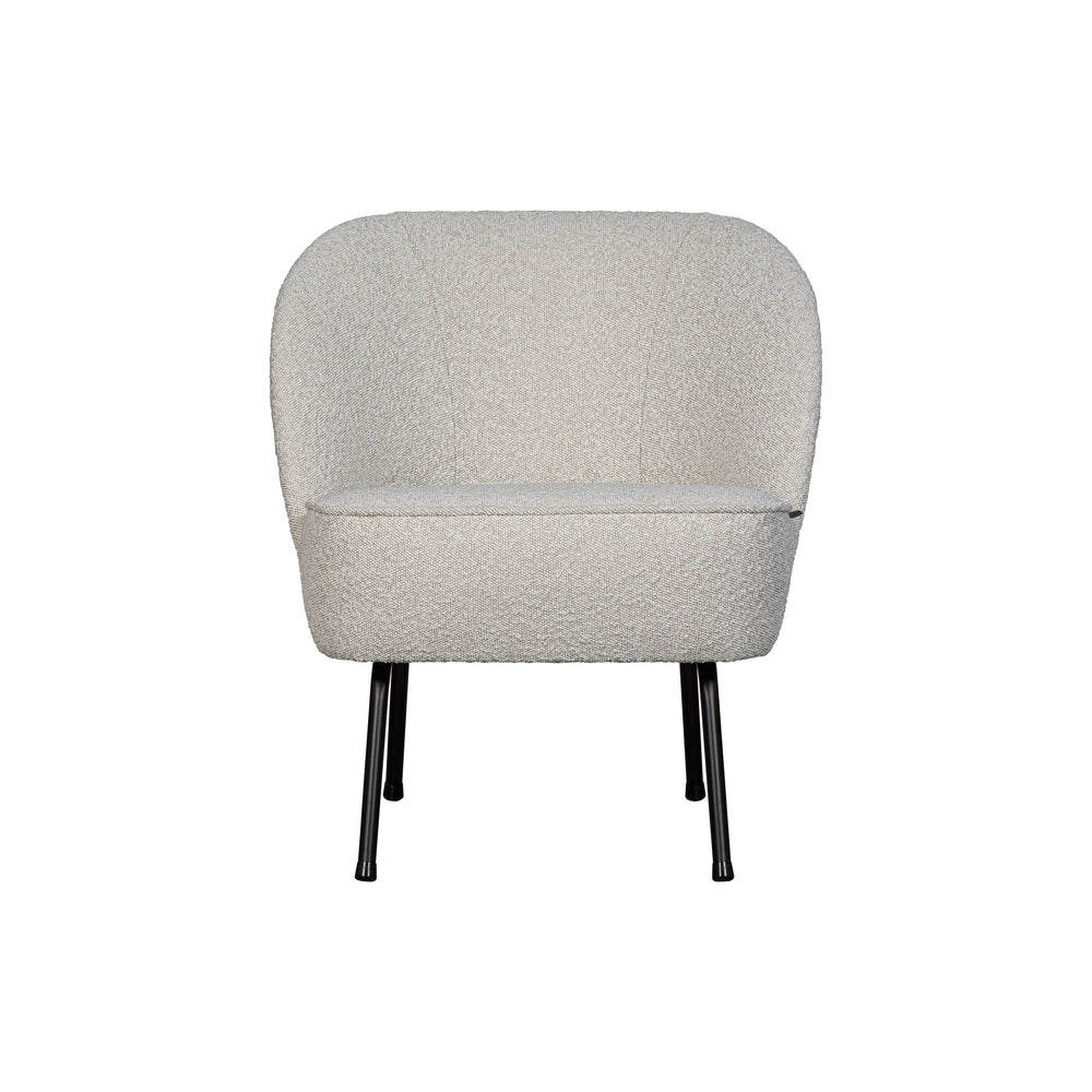 Krėslas VOGUE, bouclÉ audinys, natūrali