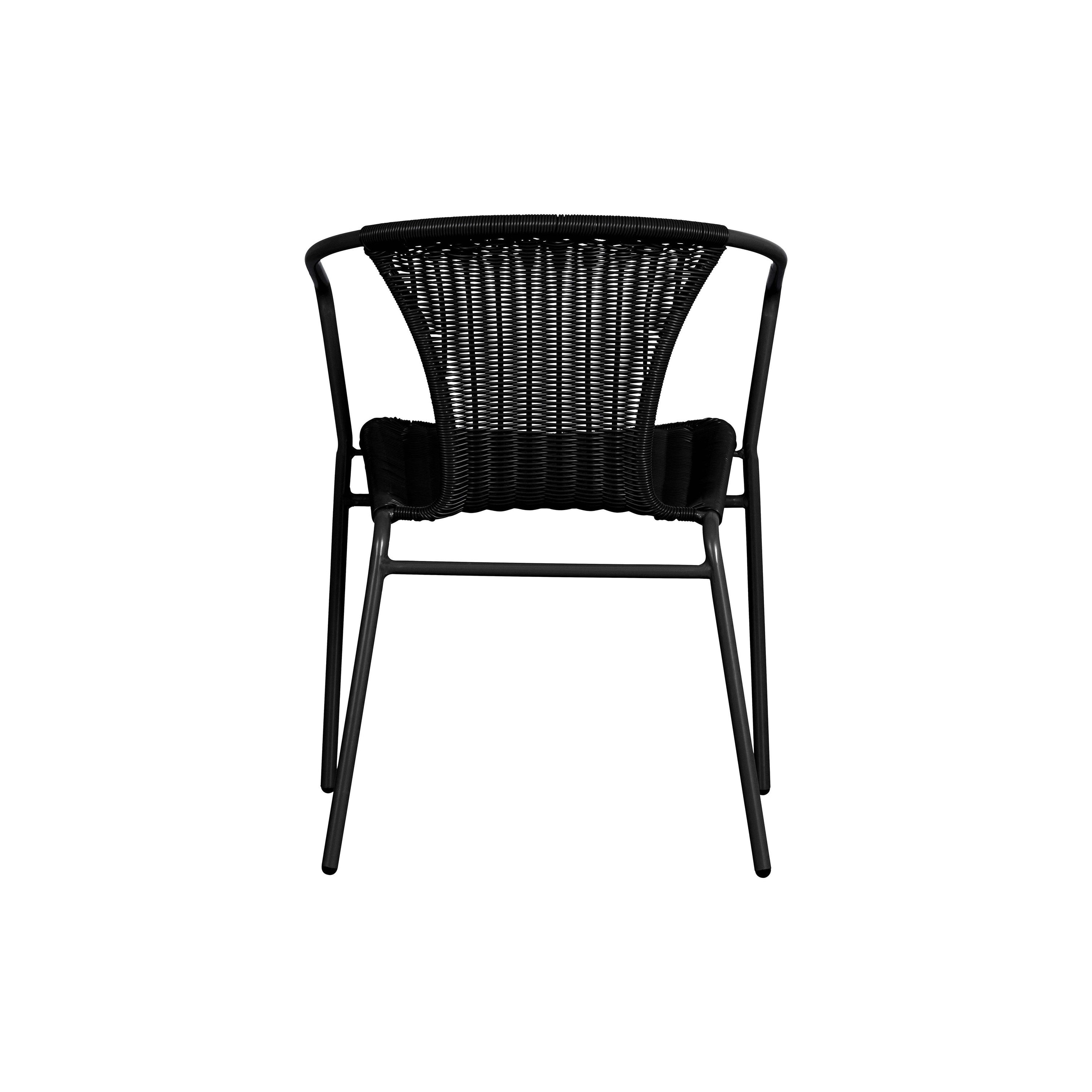 "Weston" lauko kėdė, juoda