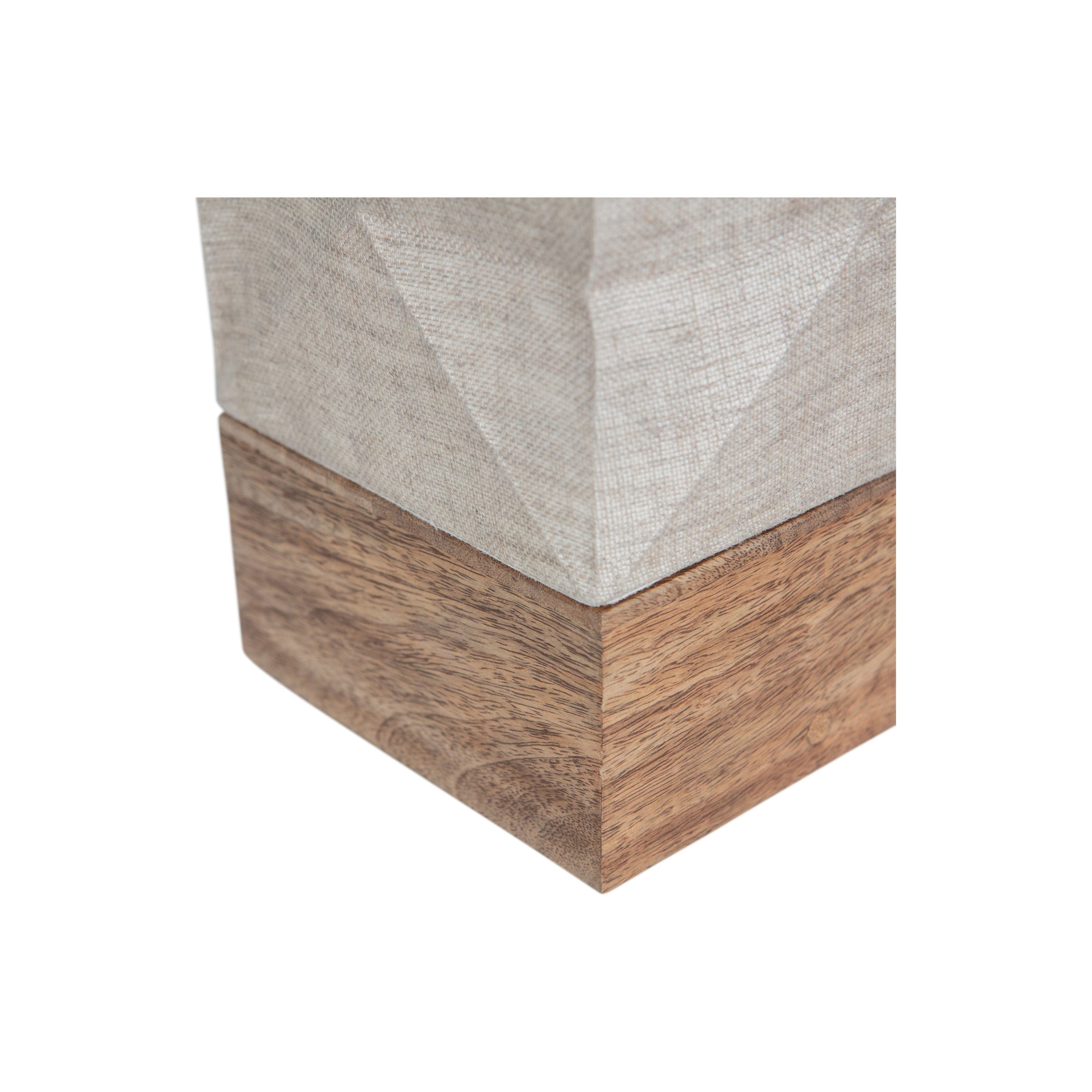 "Brett" stalinis šviestuvas, popierius/mediena, natūrali