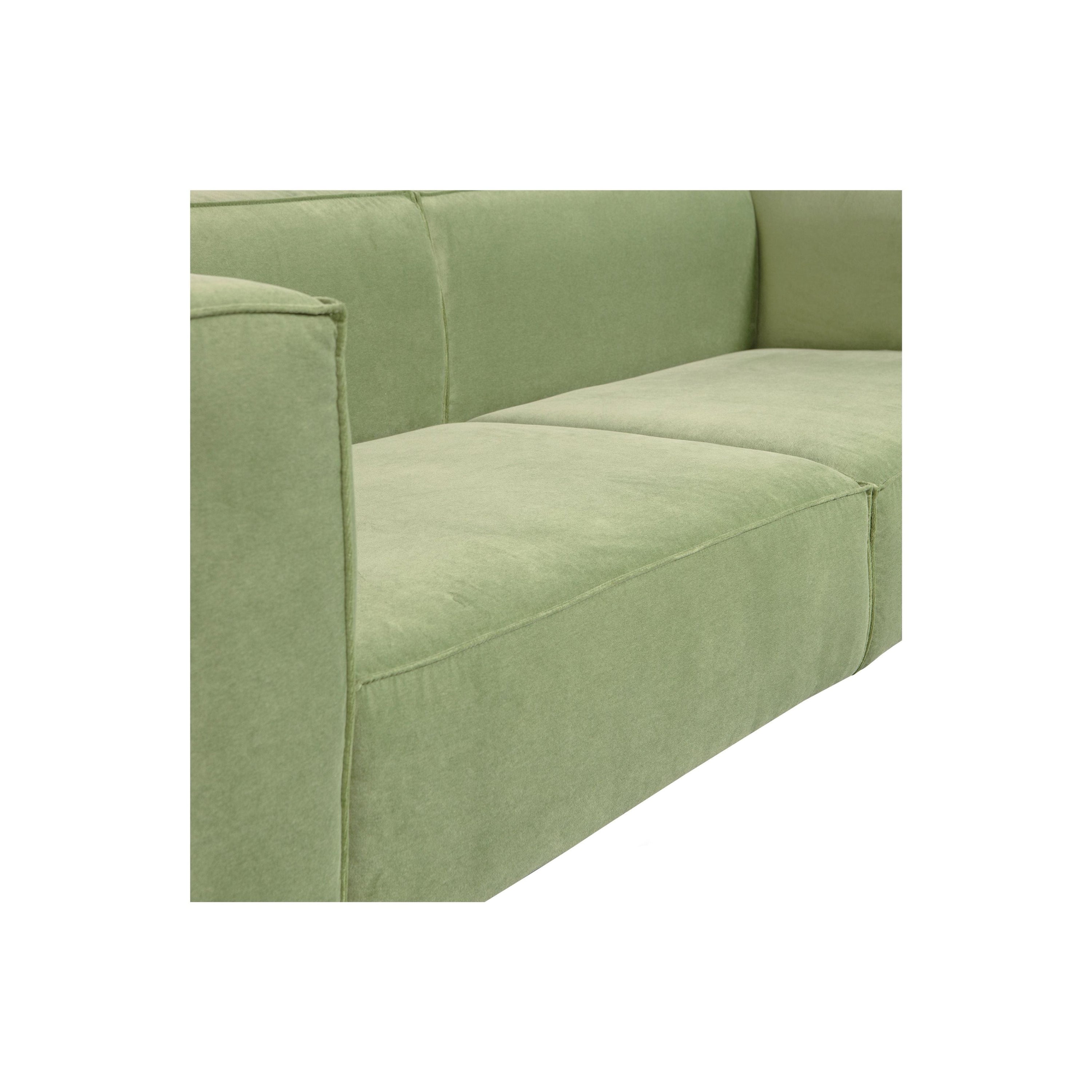 3,5-jų vietų sofa YETI, žalia spalva