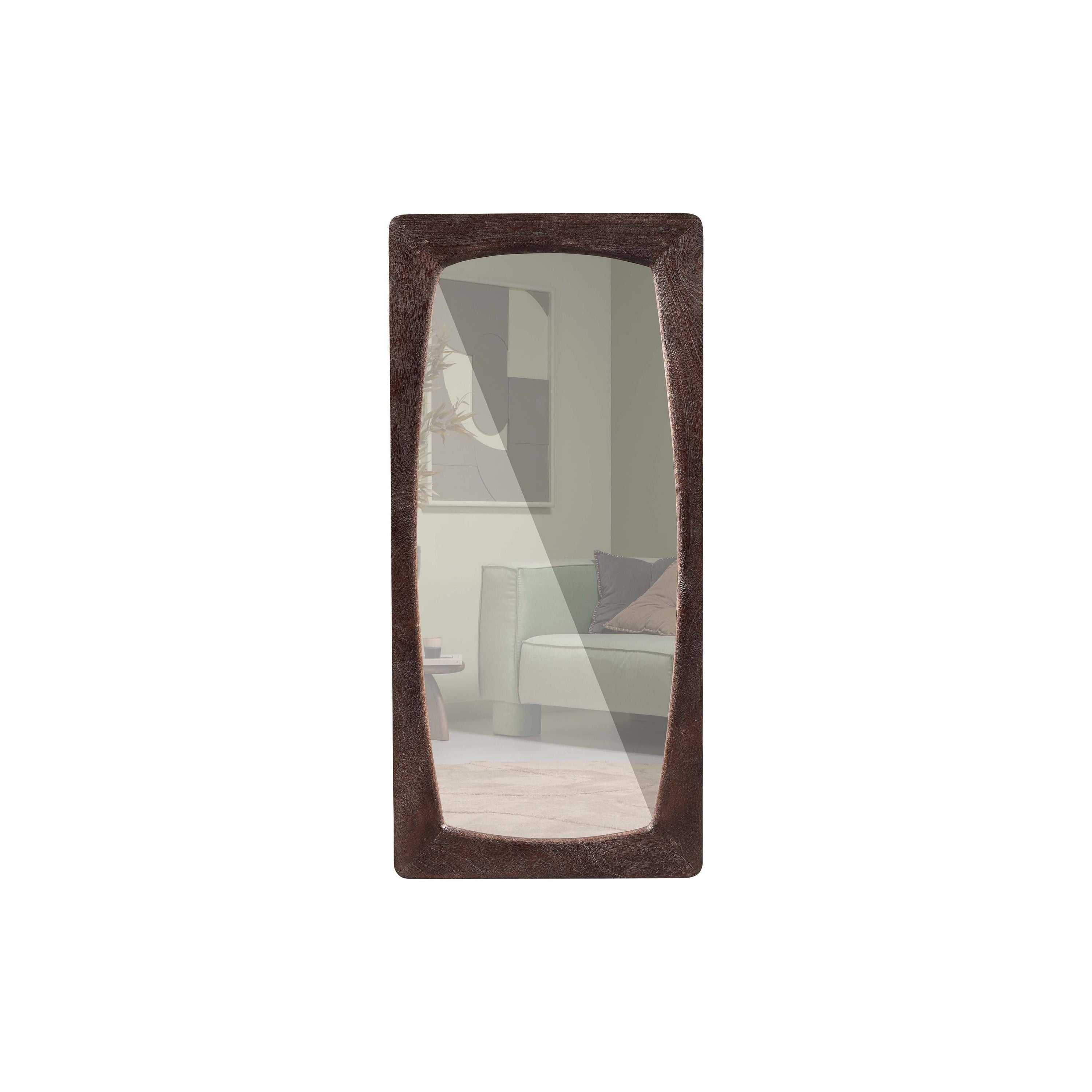 LIMA veidrodis, graikinio riešuto mediena