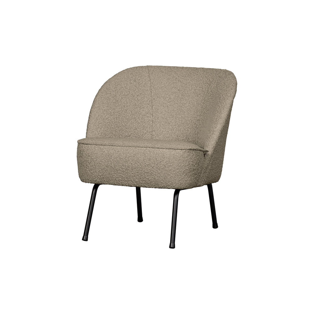 Krėslas VOGUE, bouclÉ audinys, rusva