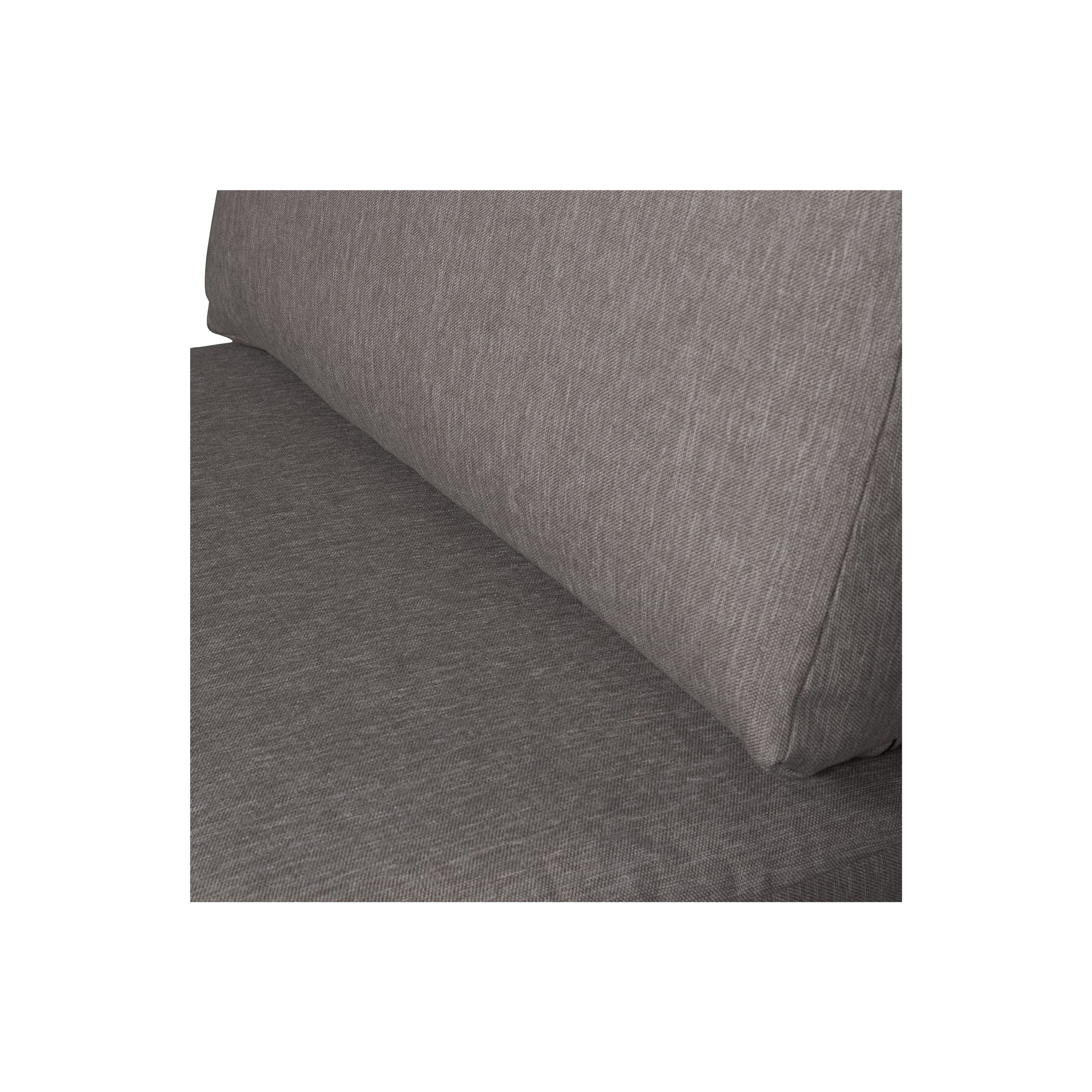 Couple Dining Bench Element 100cm Grey Melange