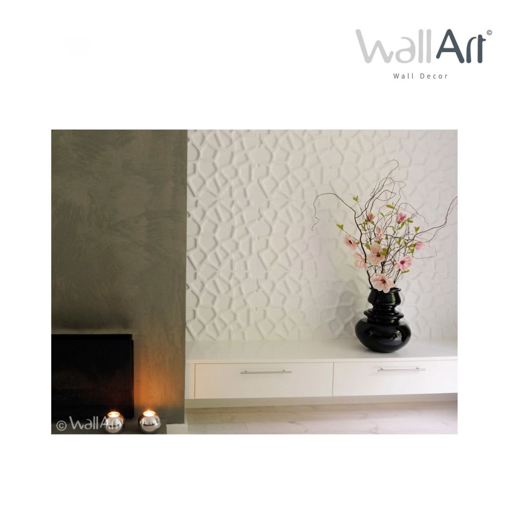 WallArt 3D Sienos plokštės Gaps, 12 vnt., GA-WA01