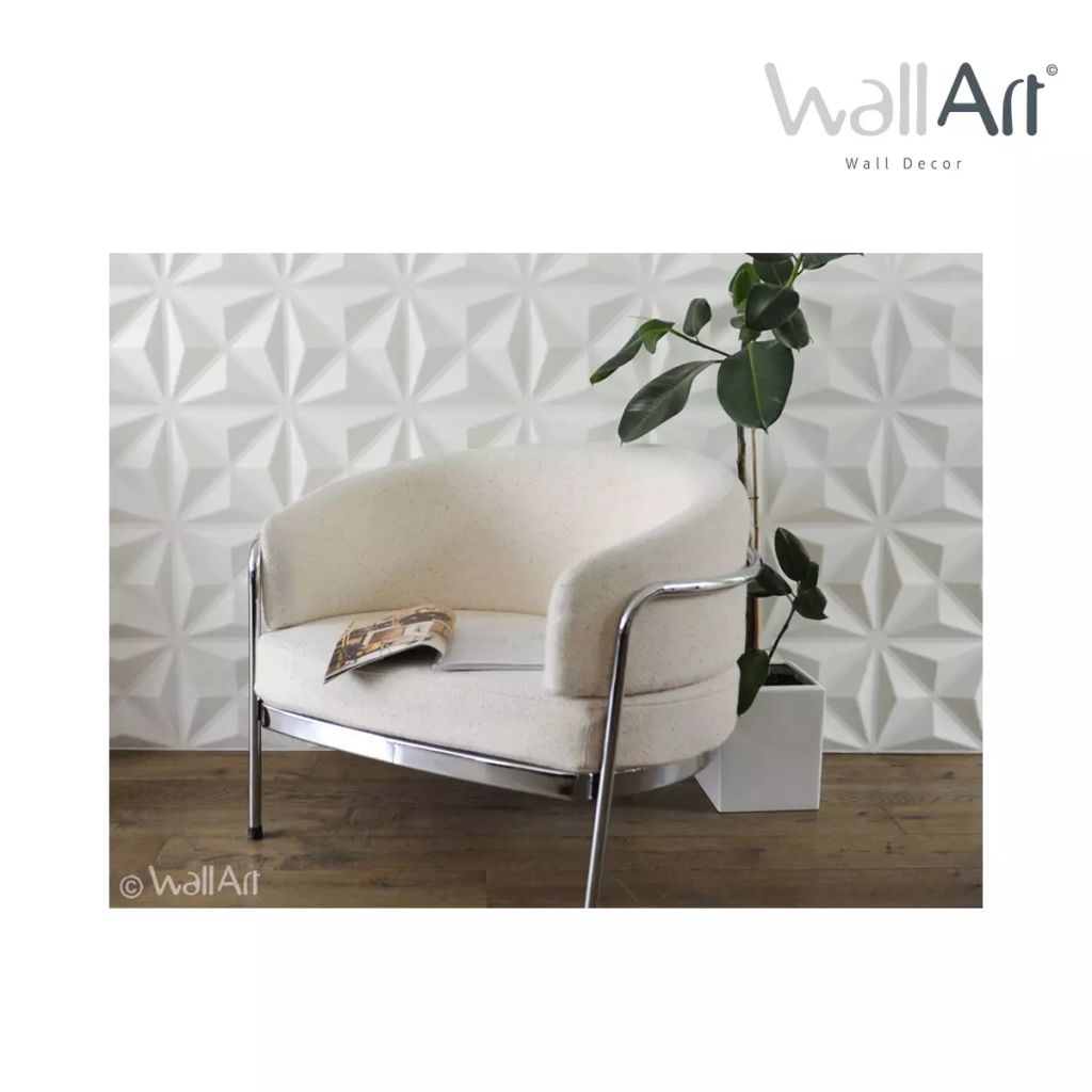WallArt 3D Sienos plokštės Cullinans 12 vnt. GA-WA17